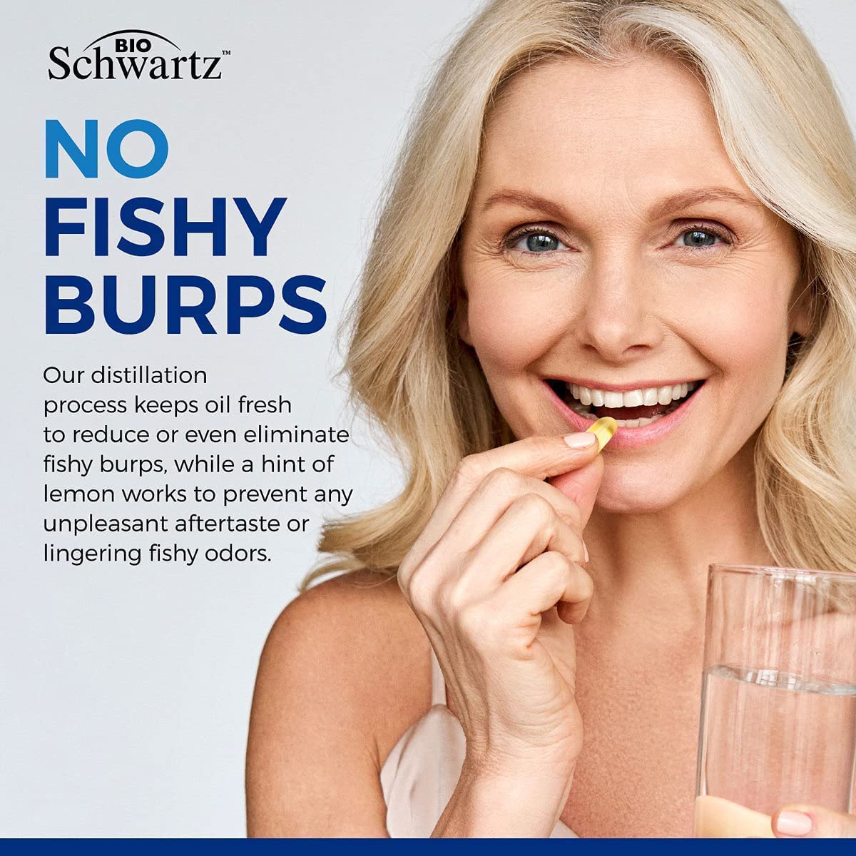 Omega 3 Fish Oil Supplement - 1200mg EPA and 900mg DHA Fatty Acid Per Serving BioSchwartzUS supplements