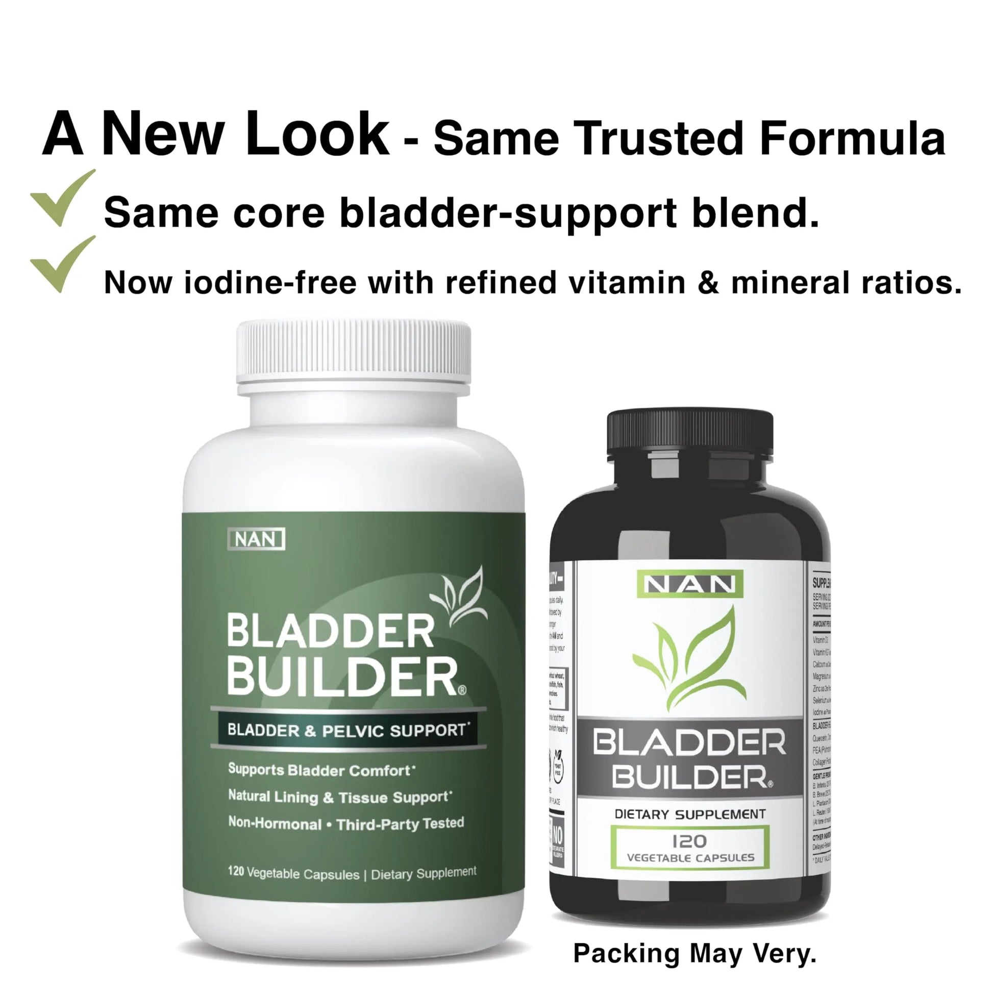 BLADDER BUILDER - Bladder Health Supplement for Bladder Support & Bladder Discomfort – Supports Bladder Lining – 120 Capsules – Made in USA** BLADDER BUILDERAu supplements