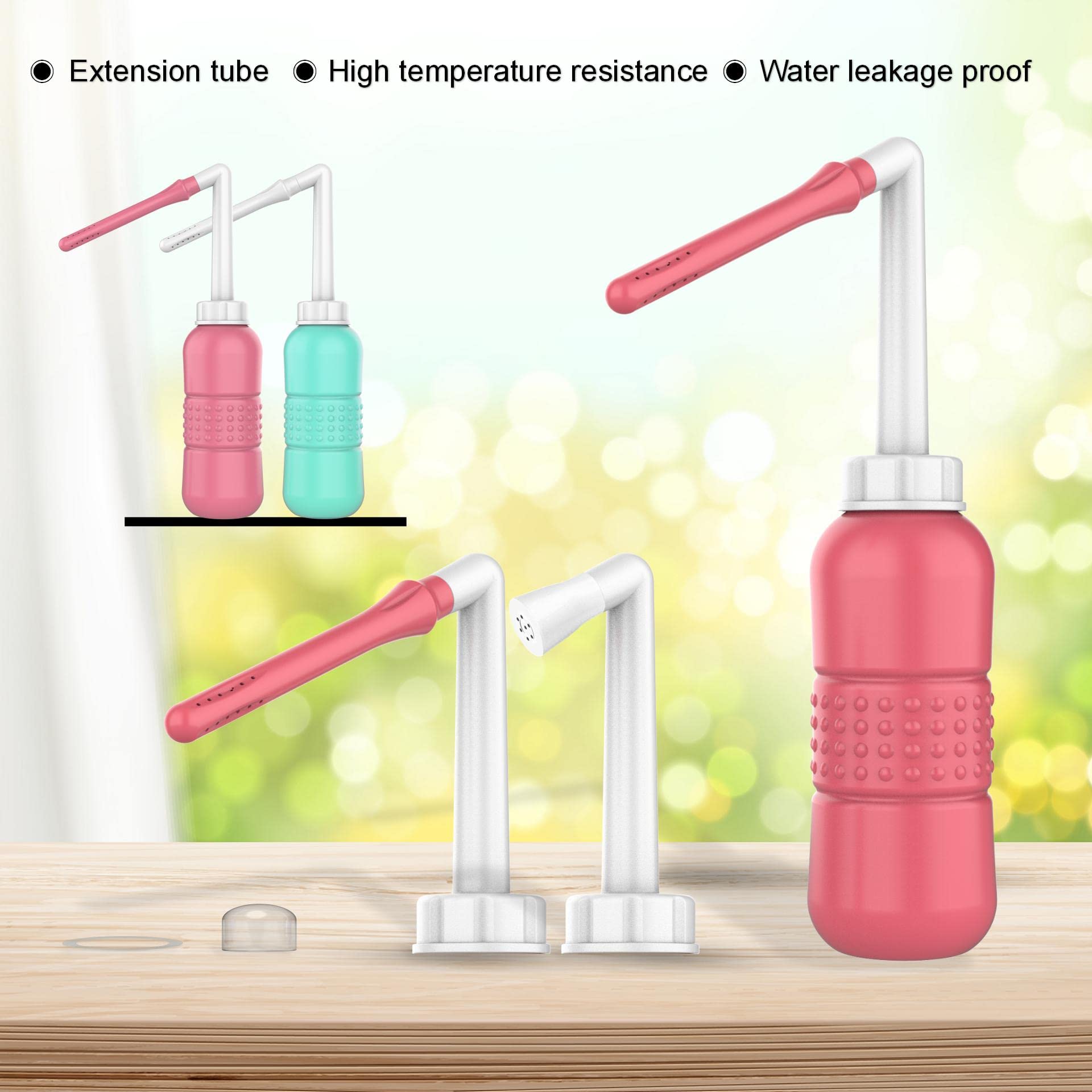 2PCS Vaginal irrigation Intimate Wash for Women,Portable Bidet Travel Bidets,Peri Bottle TONELIFEAu supplements