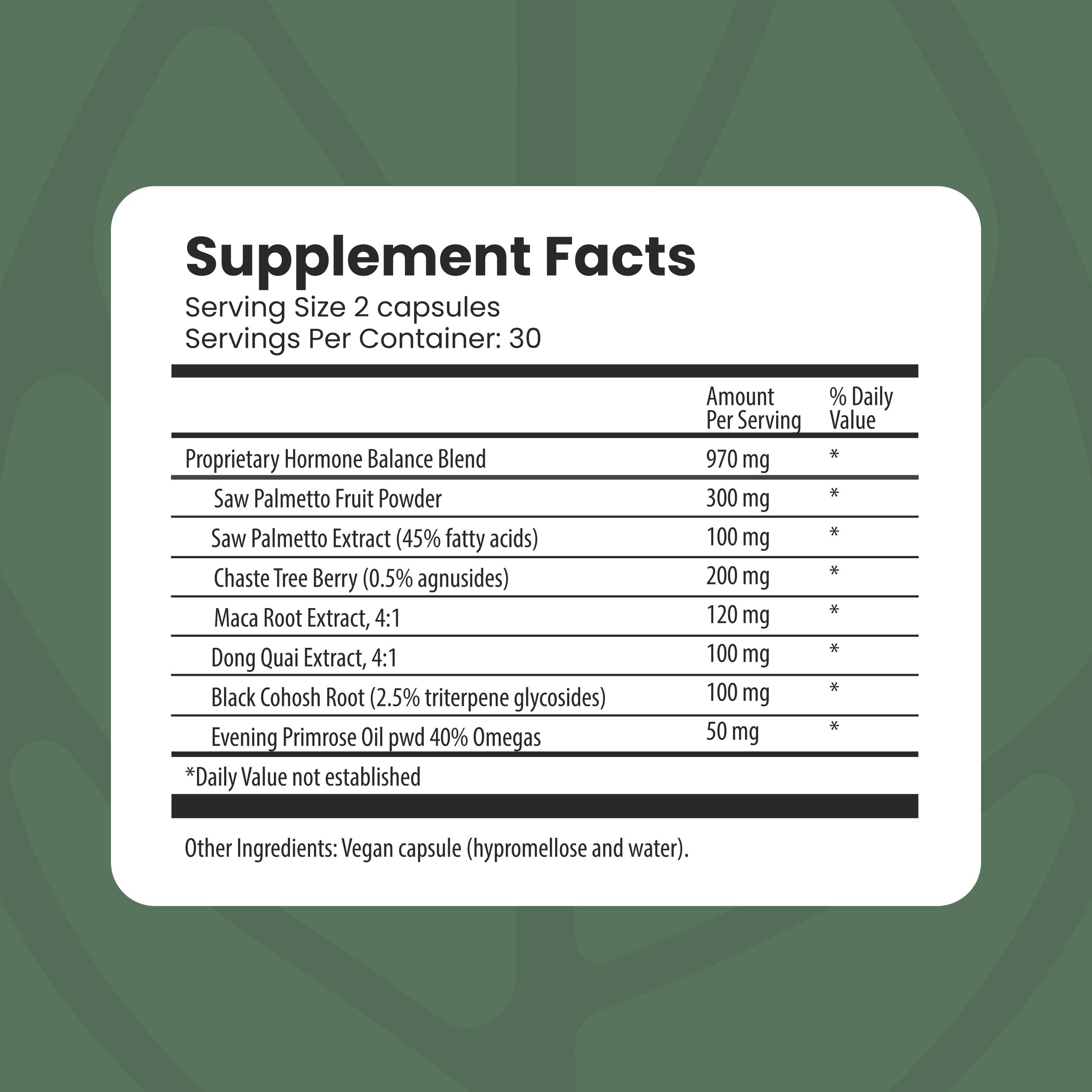 The Spa Dr. Hormone Balance for Women - Menopause Supplements for Women with Saw Palmetto, Chaste Tree Berry, Dong Quai for Night Sweats, Hot Flashes & Mood Swings - Menopause Support - 60 Capsules The Spa Dr.Au supplements