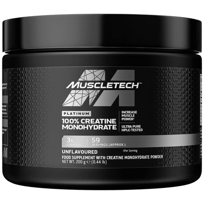 MuscleTech Platinum 100% Creatine Monohydrate Powder, Pure Creatine, Increase MuscletechUS supplements