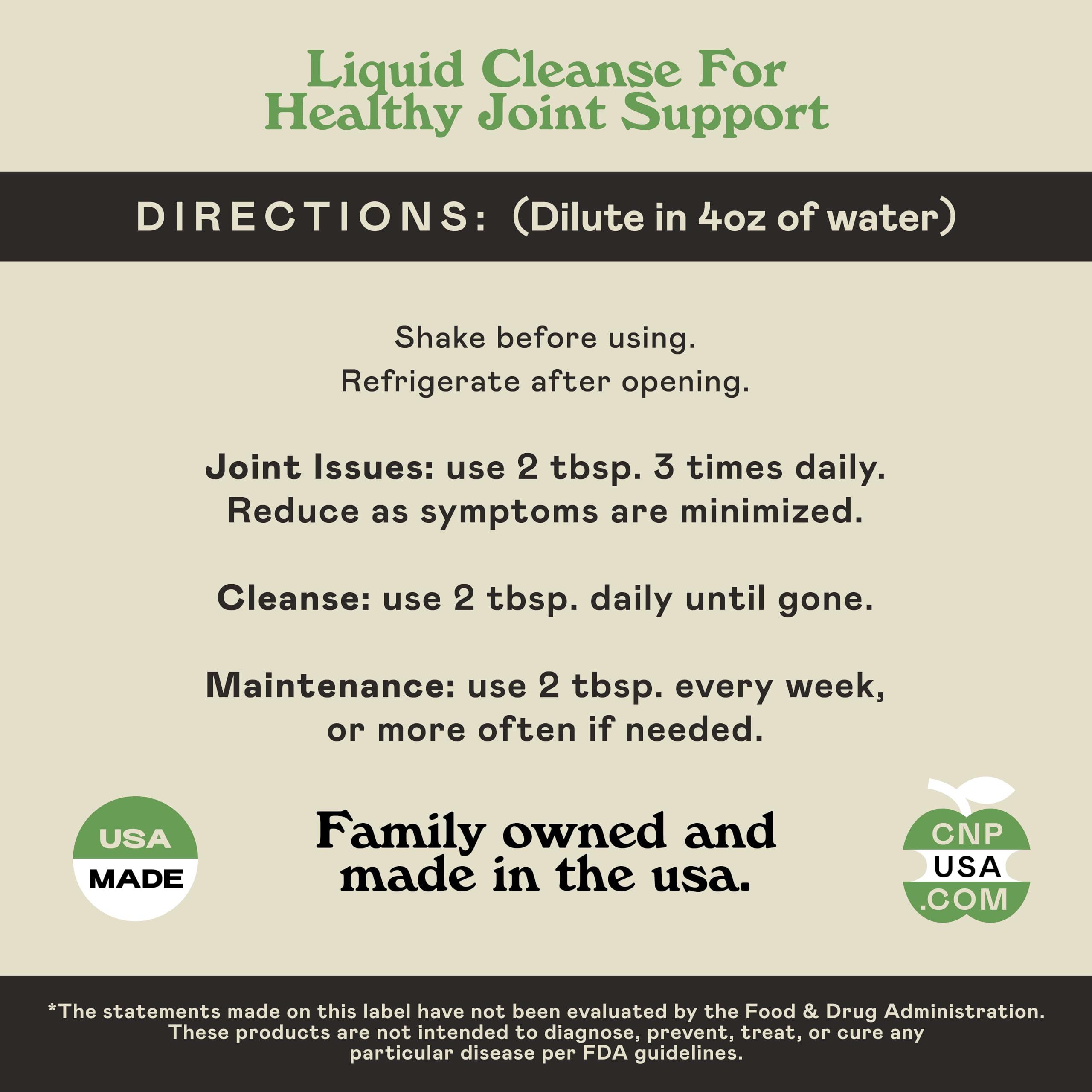 Complete Natural Products Joint Support Complete – 16 Fl Oz Organic Liquid Joint Supplement with Glucosamine Chondroitin MSM – Natural Uric Acid Cleanse & Herbal Joint Health Support for Mobility Complete Natural ProductsAu supplements