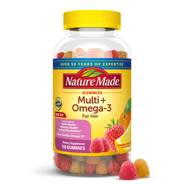 Nature Made Womens Gummy Multivitamins with Omega-3, Multivitamin for Women for Daily Nutritional Support, 150 Gummies, 75 Day Supply Nature MadeAu supplements