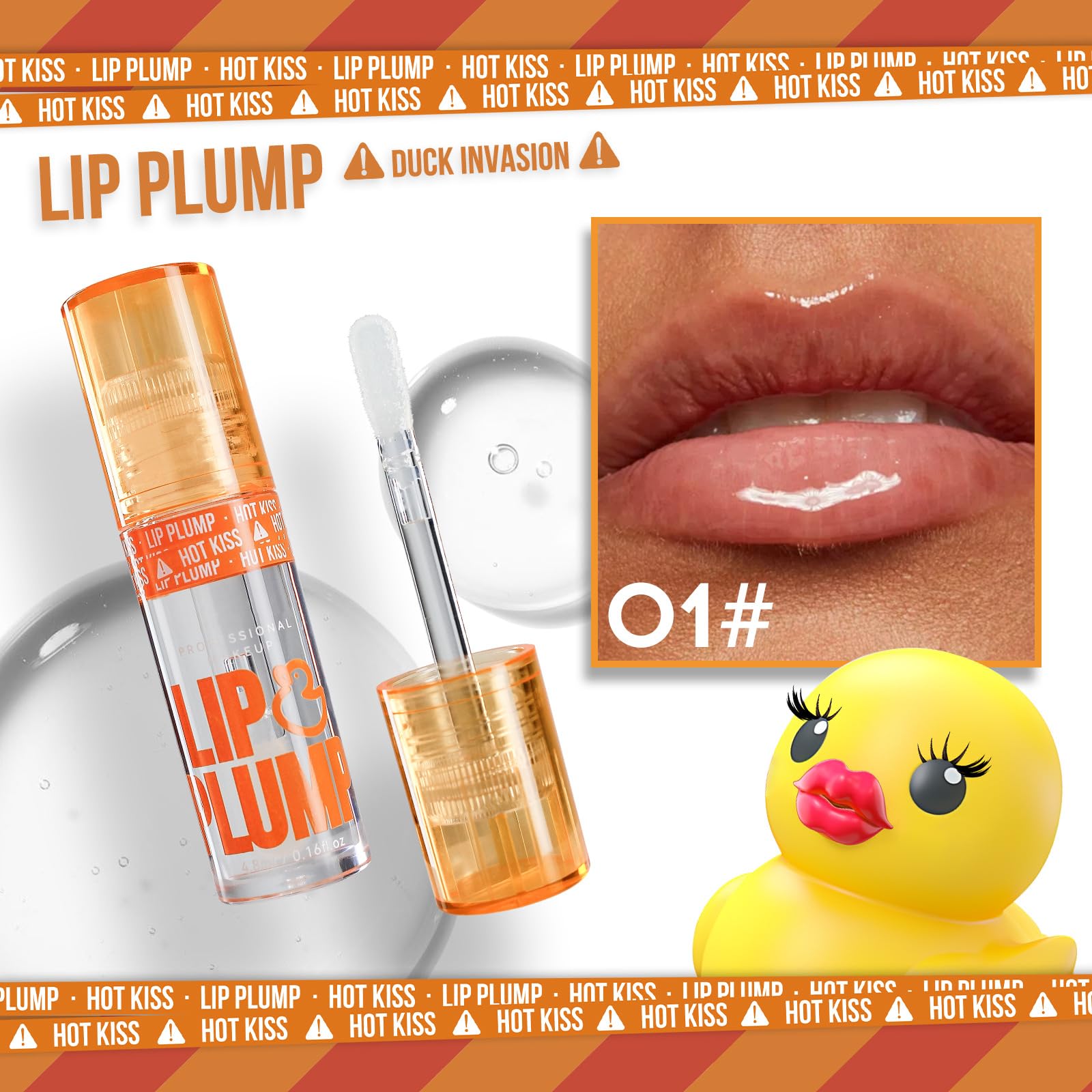 GHFCZOO 3 Colors Duck Lip Plumper Gloss, Hydrating Glitter Shine Primer Lip Tint, Non-Sticky Korean Plumping Lip Oil, Moisturizing Tinted Lip Balm for Sexy, Glossy Lips (Set A, 3pcs/set) GHFCZOOAu supplements