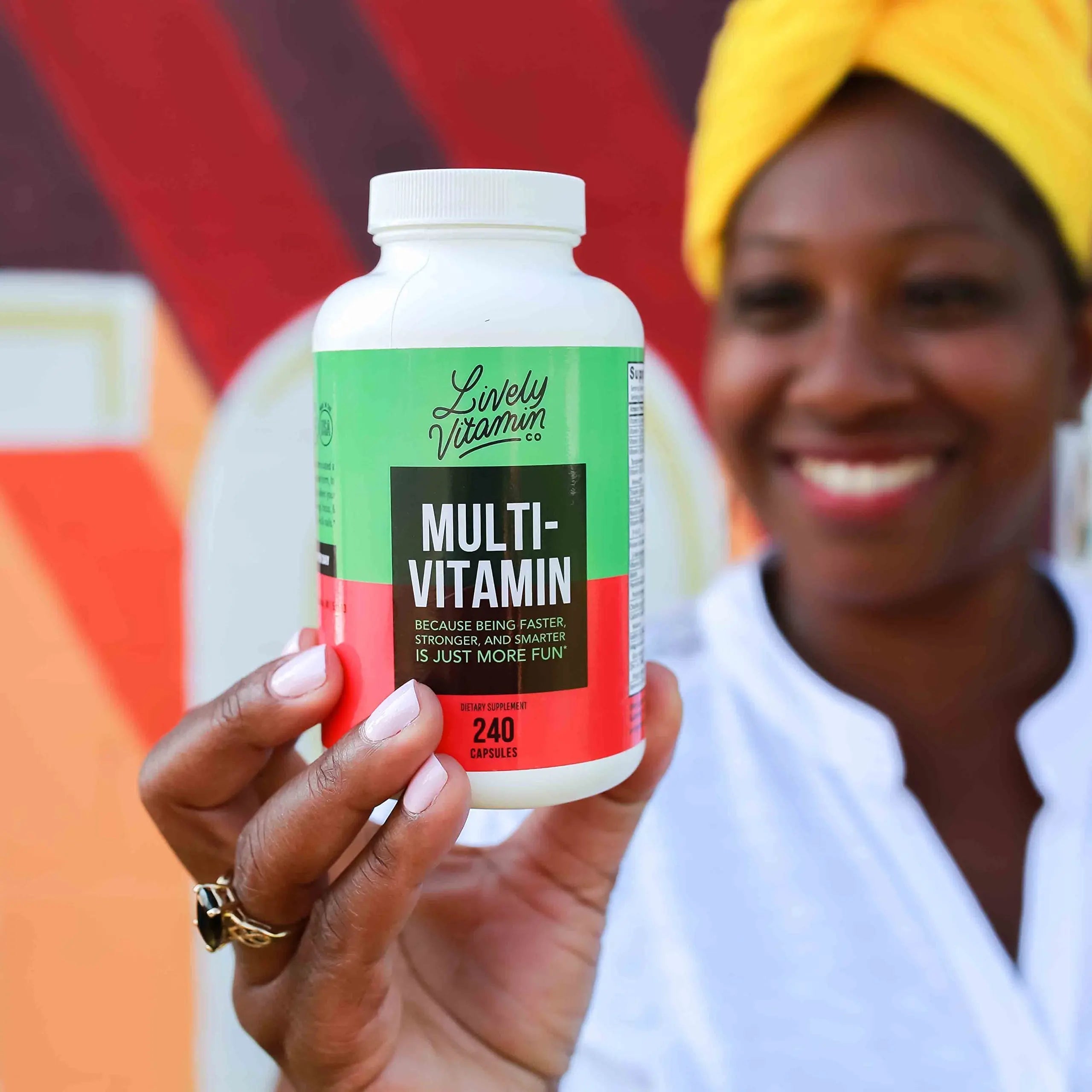 LIVELY VITAMIN CO. Multivitamin - 37 Vitamins Minerals and Extracts - Energy - Memory - Immune Function - Heart- Brain - Focus - Mood - Antioxidants - Dairy Gluten Soy Free - 60 Vegetarian Capsules LIVELY VITAMIN COAu supplements
