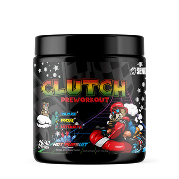 Sender Brand Clutch Hot Pursuit - High-Stim Pre-Workout Powerhouse with Beta Alanine SenderAu supplements