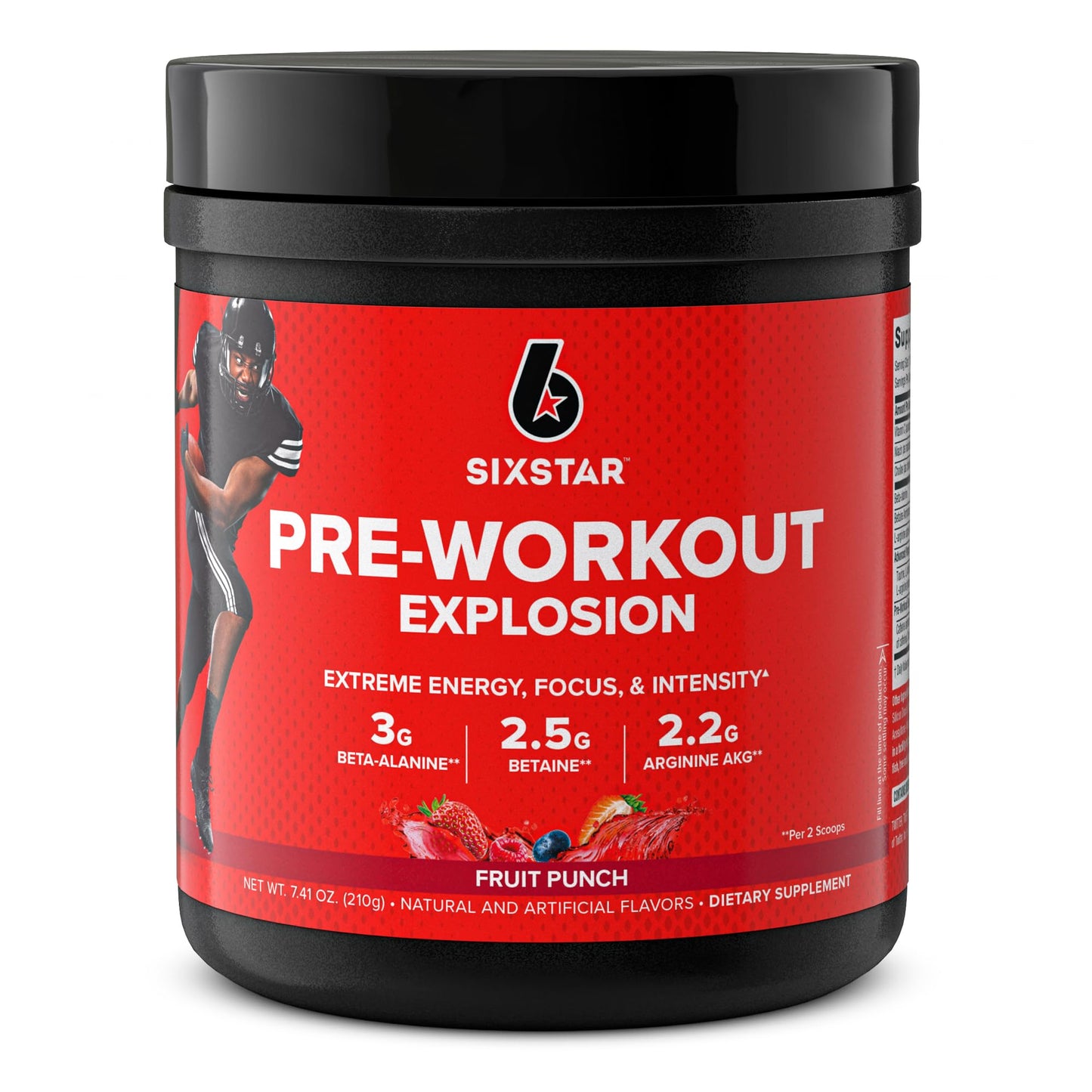 Six Star Pre Workout, PreWorkout Explosion, Pre Workout Powder for Men & Women Six StarUS supplements
