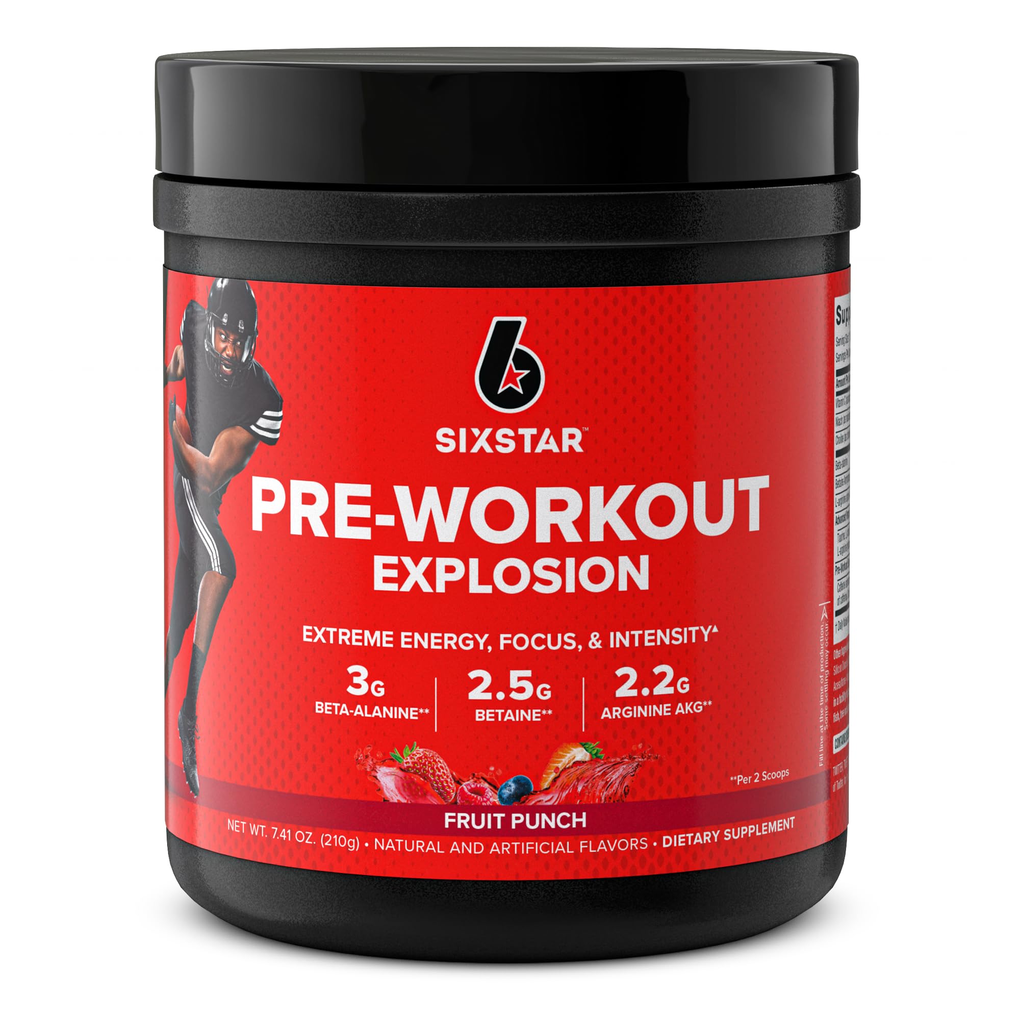 Six Star Pre Workout, PreWorkout Explosion, Pre Workout Powder for Men & Women Six StarAu supplements
