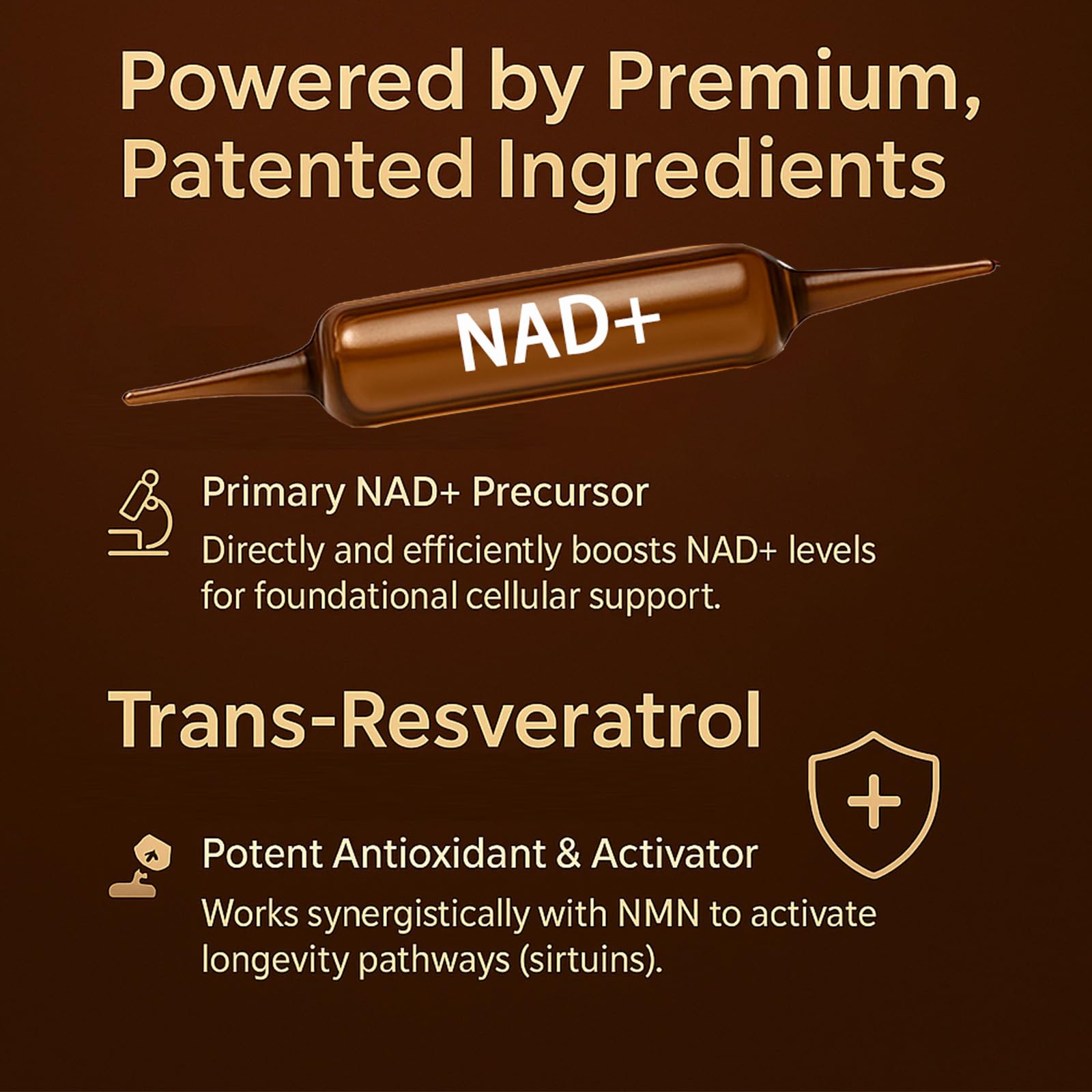 NAD Advanced Cellular Renewal - 1200mg NAD Supplement for Skin Aging Support Energy & Focus - 10 Vials (1) ARSYCHLLAu supplements
