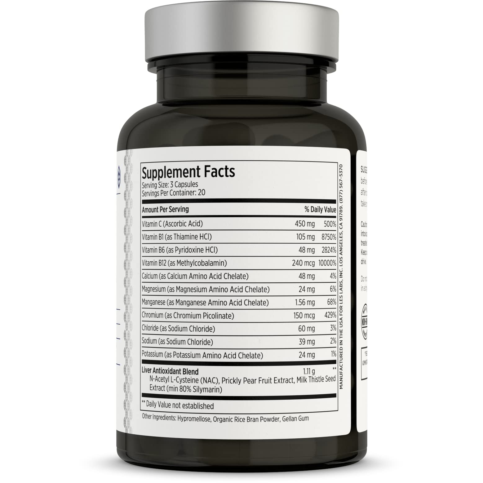 LES Labs DeToxx – Better Mornings & Recovery, Liver Support, Electrolyte Replenishment LES LabsAu supplements