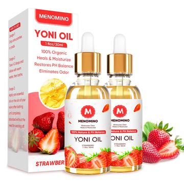 2 Pack Yoni Oil Feminine Oil for Women pH Balance - Feminine Deodorant - Vaginal Moisturizer - Eliminates Odor MENOMINOAu supplements