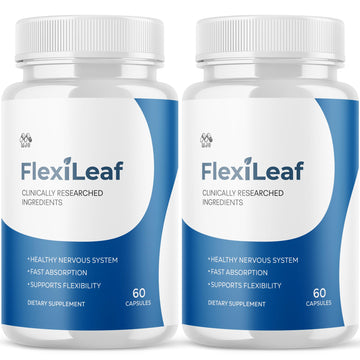 (2 Pack) Flexileaf Capsules, Official Flexileaf Pills with All Natural Ingredients, Advanced Health and Overall Wellness Multivitamin Supplement Maximum Strength Support Formula (120 Capsules) MJOAu supplements