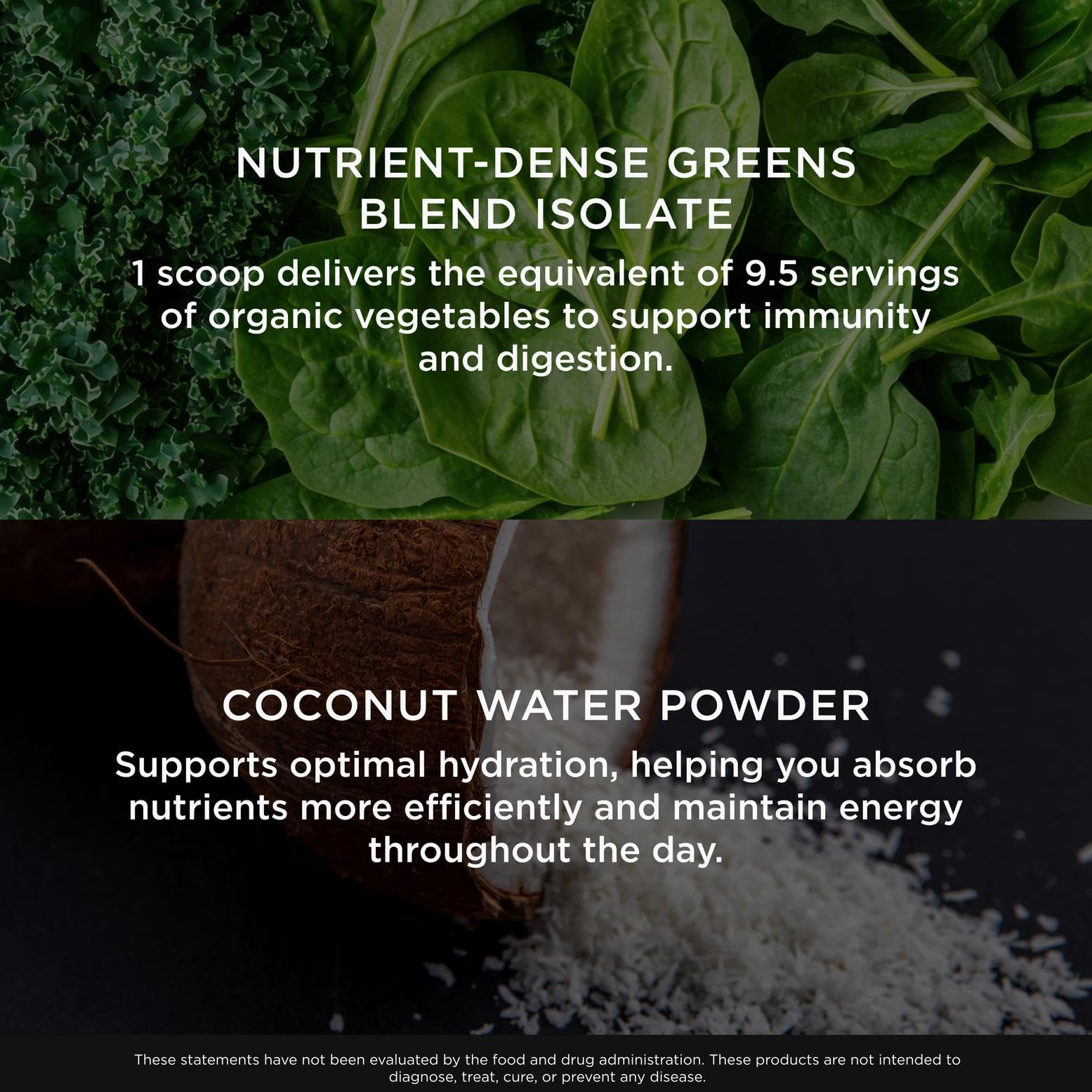 The Genius Brand Daily Superfood Greens - Organic Plant-Based Powder - Pineapple Flavor - Whole Food Blend with Greens, Fruits & Veggies - 30 Serving The Genius BrandUS supplements