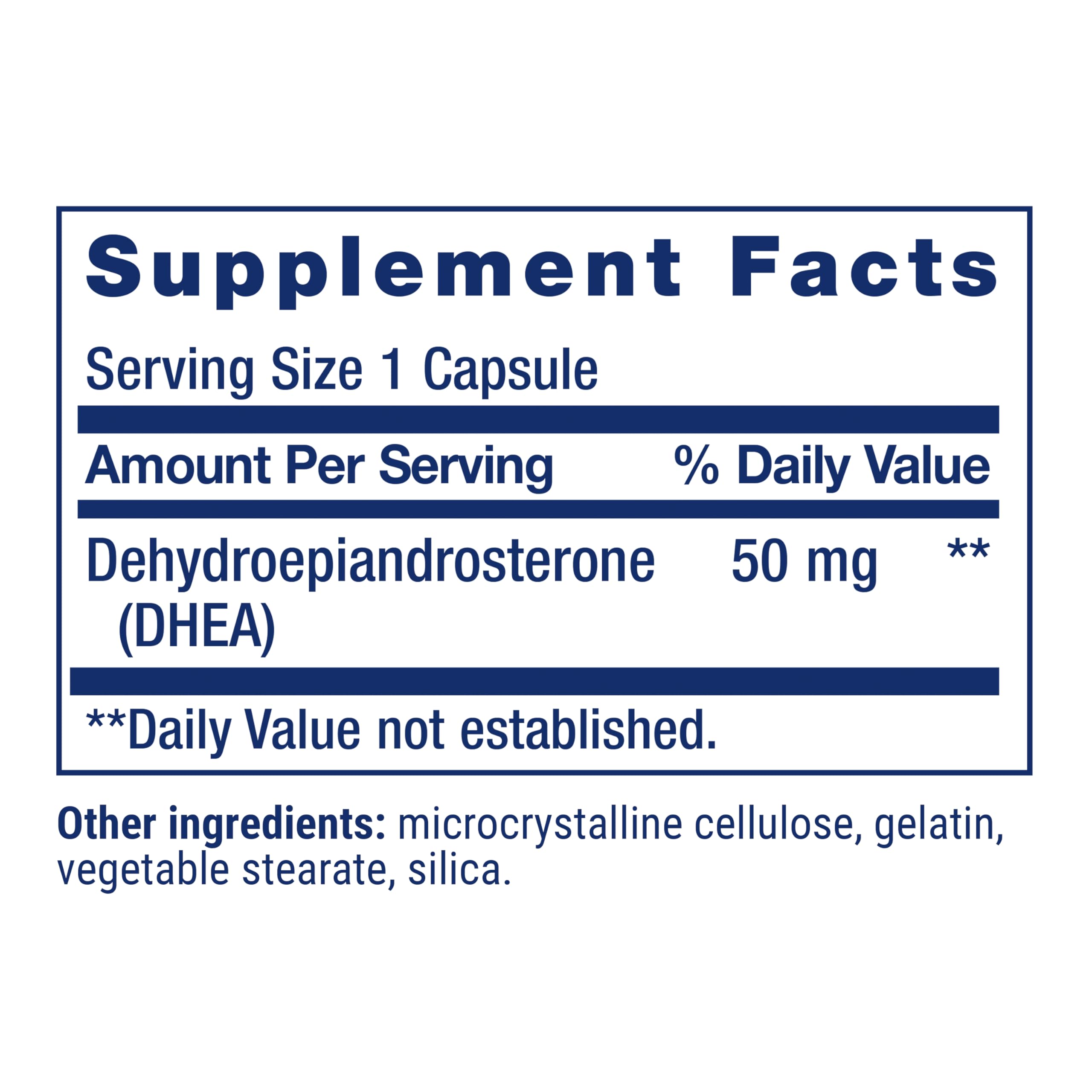 Life Extension DHEA 50 mg – Hormone Balance Supplement, Memory, Muscle Mass and Bone Density Support, Healthy Sex Drive, Gluten-Free, Non-GMO, 60 Capsules Life ExtensionAu supplements