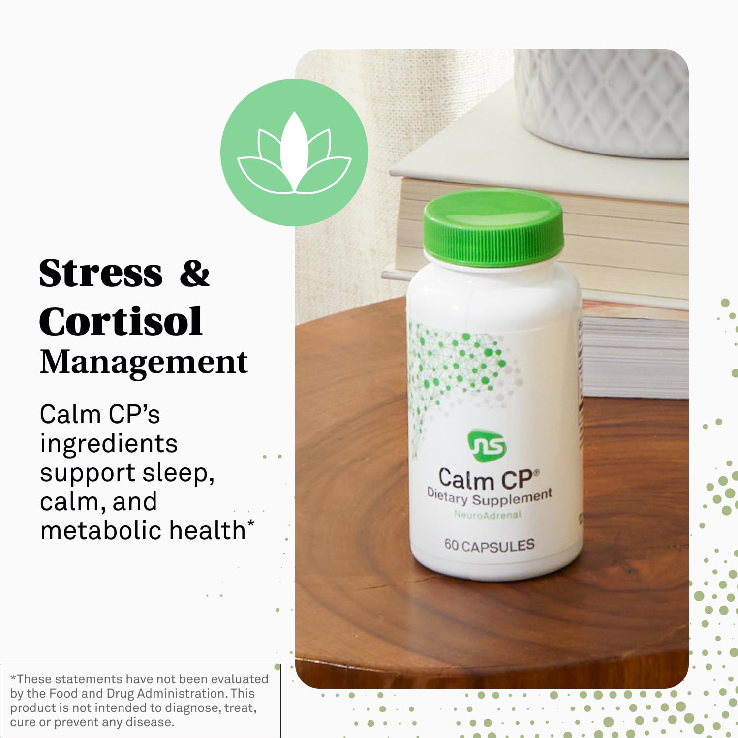 NeuroScience Neuro Adrenal Support Supplements for Women & Men - Daily Cortisol Supplement and Calming Aid - Promotes Calm Sleep, Immune Support & Healthy Cortisol Levels (60 Capsules) NeuroScienceAu supplements