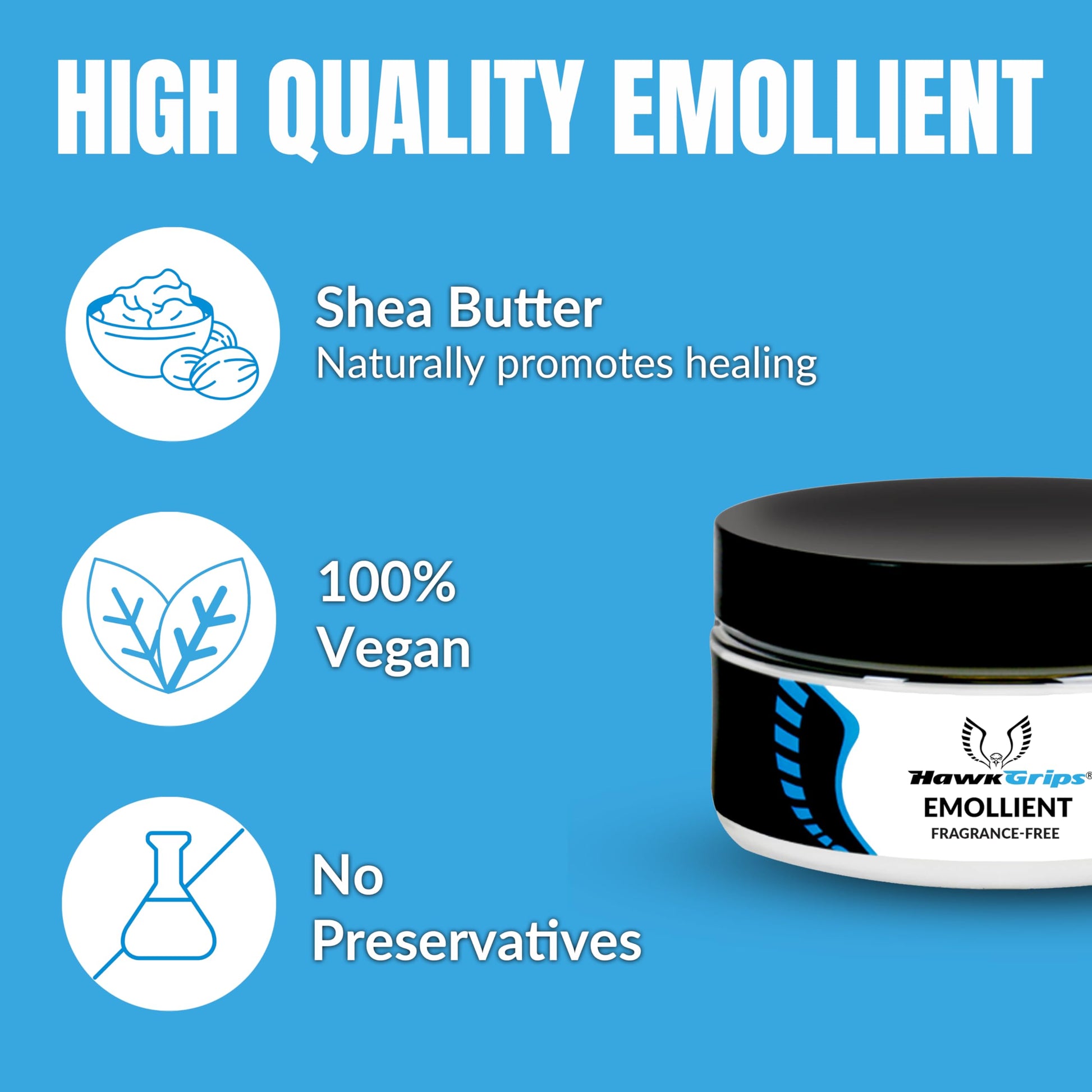 HawkGrips 8oz Massage Emollient and 8oz Massage Cream Bundle, Unscented, IASTM Massage, Cupping Therapy, Whole Body Muscle Cream, Deep Tissue Professional Massage Therapy HawkGripsAu supplements