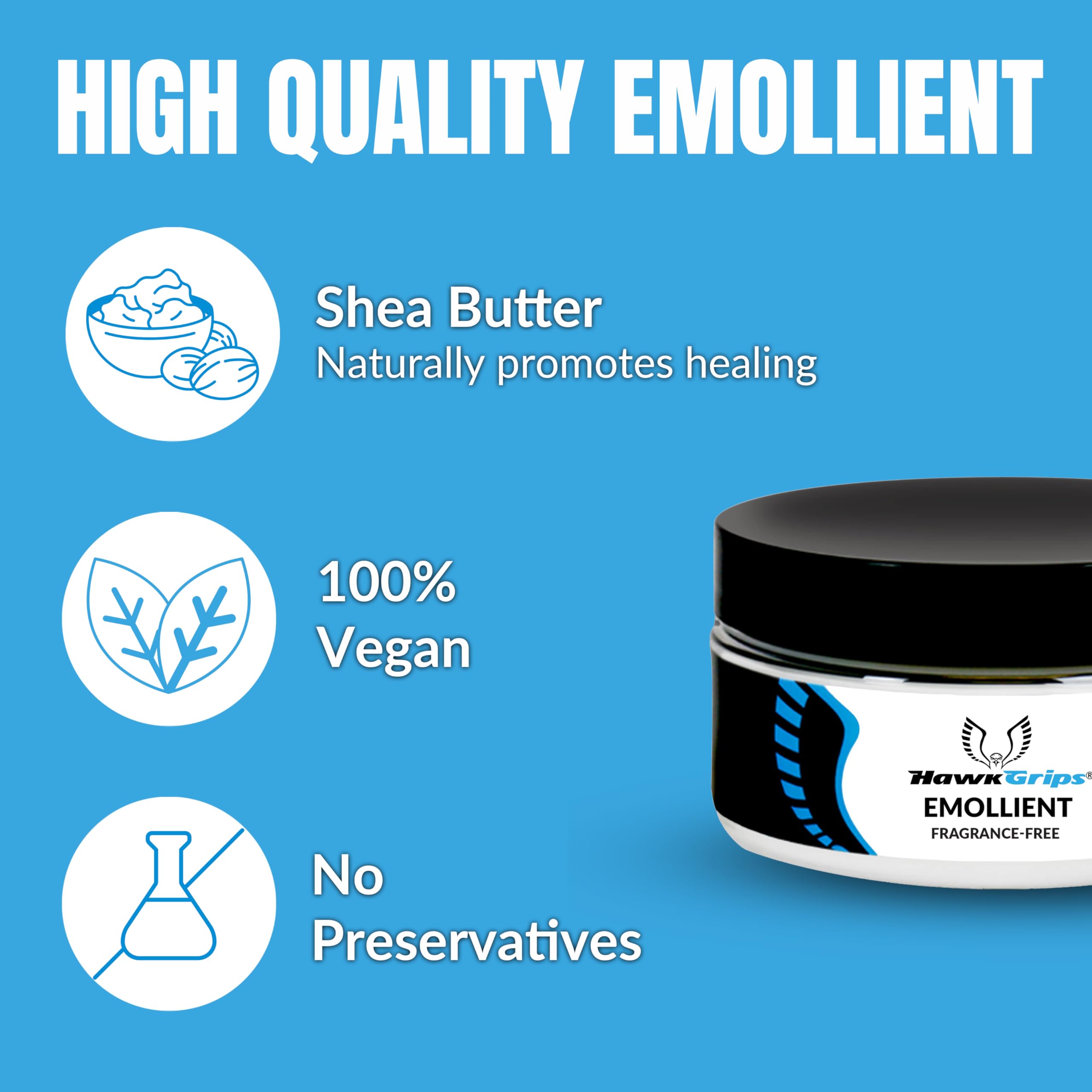 HawkGrips 8oz Massage Emollient and 8oz Massage Cream Bundle, Unscented, IASTM Massage, Cupping Therapy, Whole Body Muscle Cream, Deep Tissue Professional Massage Therapy HawkGripsAu supplements