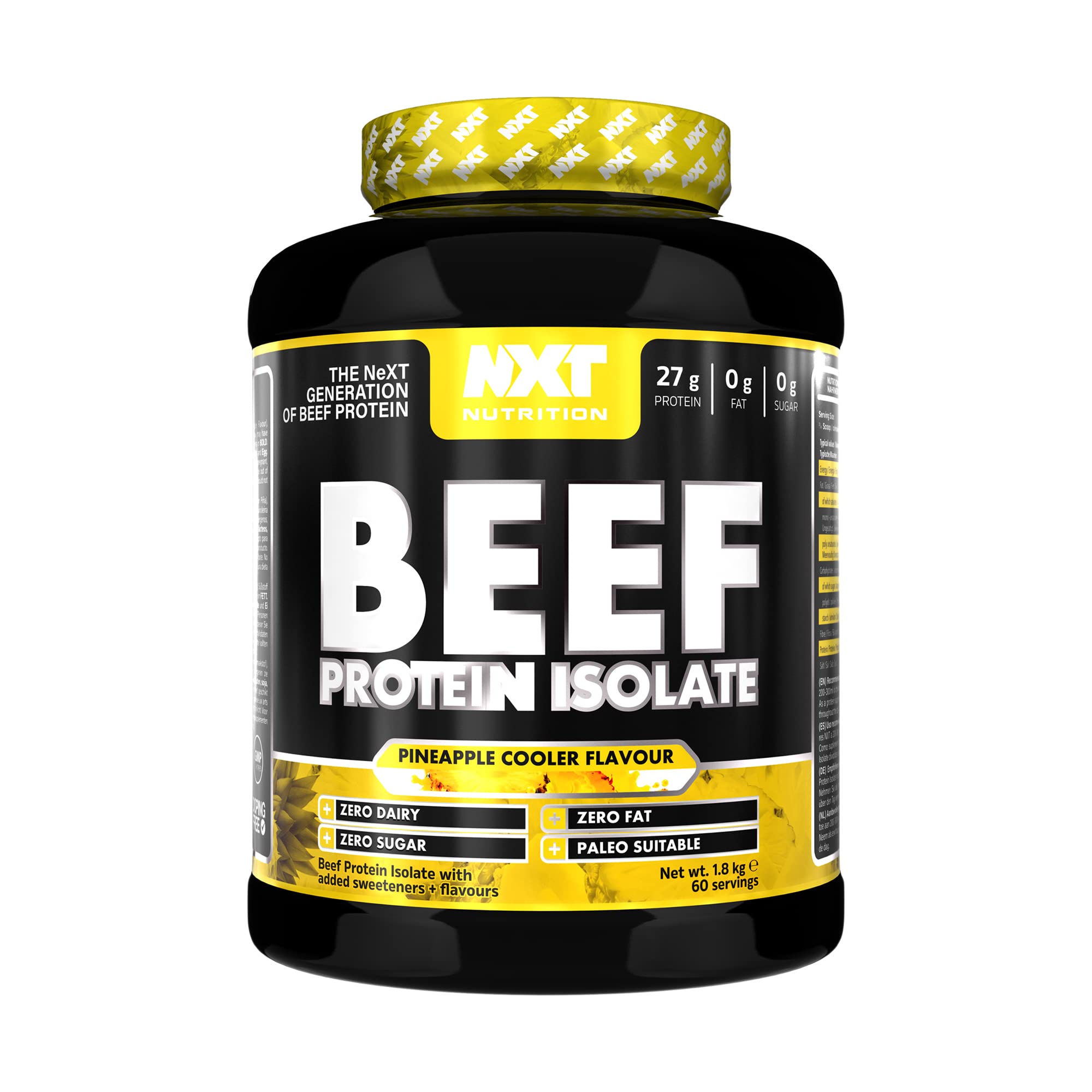NXT Nutrition Beef Protein Isolate Powder - Protein Powder High in Natural Amino Acids NXT NutritionAu supplements
