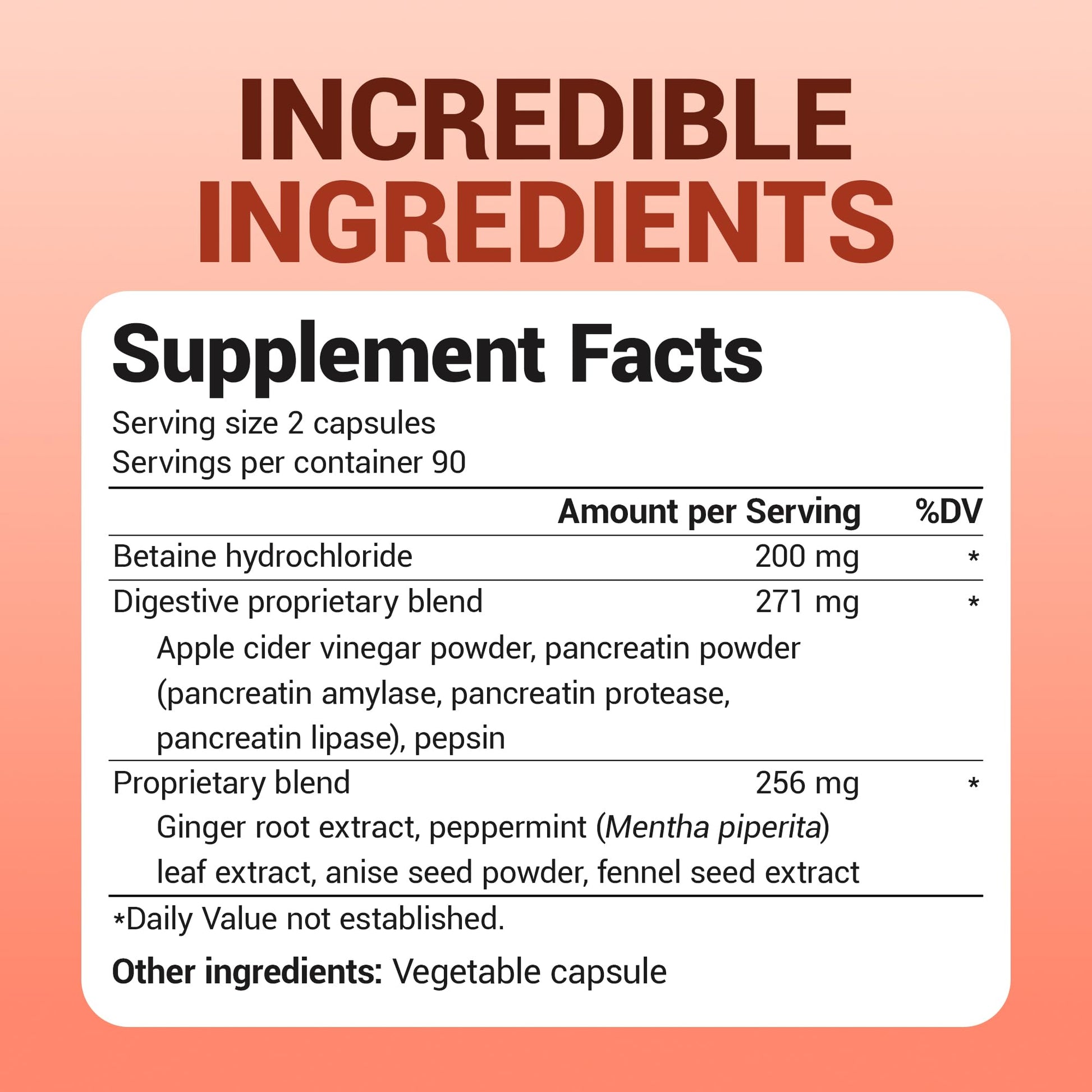 Dr. Berg Advanced Digestive Enzymes with Apple Cider Vinegar - Includes Digestive Health Ingredients Like Betaine Hydrochloride (HCI), Ginger Root & Peppermint Leaf - 180 Capsules Dr. Berg NutritionalsAu supplements