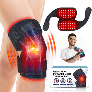Red Light Therapy for Knee, Infrared Red Light Therapy Device Wrap Belt with 660nm Red Light RUISQMAu supplements
