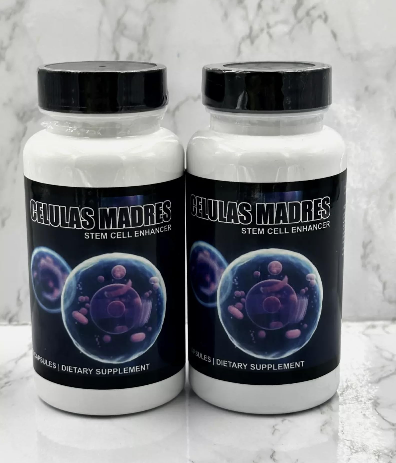 2 Bottles Celulas Madre Supports Joint & Muscles Stem Cell Immune Control 120 Capsules Madre Cell Plus. All Natural Steam Enhancer New GenericAu supplements