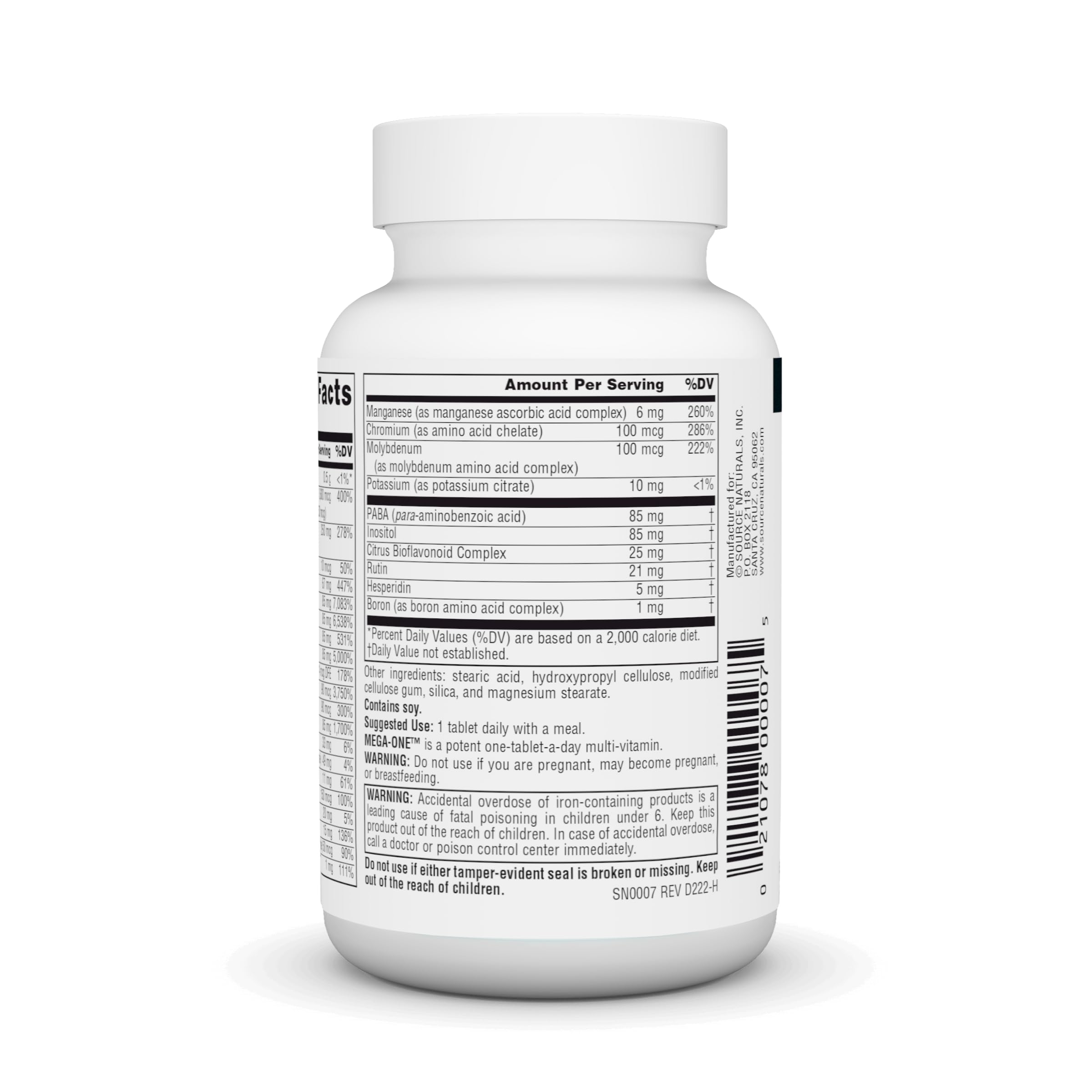 Source Naturals Mega-One Multi-Vitamin with Minerals* - 30 Tablets Source NaturalsAu supplements