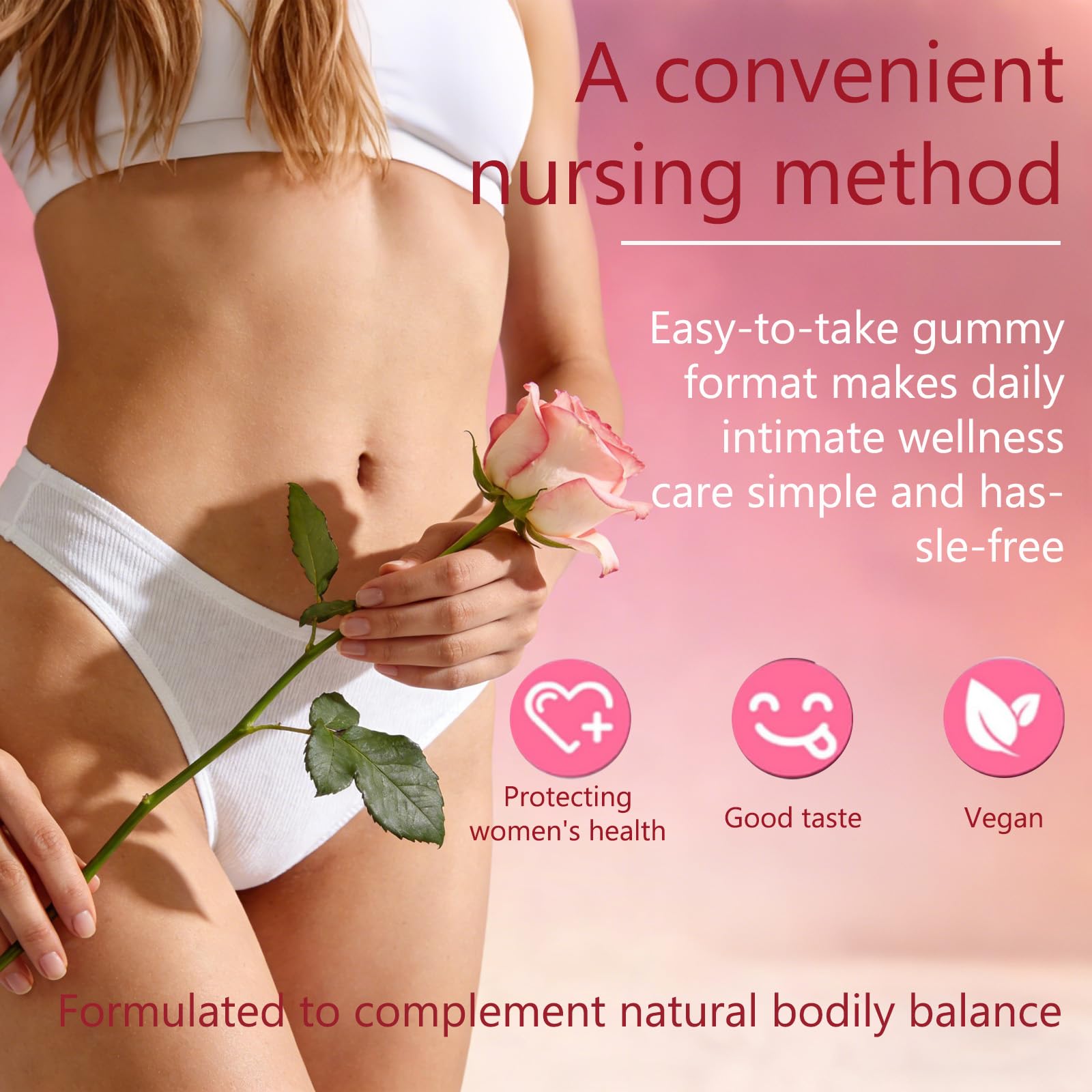 YFDSRF Feminine Balance Probiotic Gummies for Women - with Hawaiian Pineapple, pH Balance Support, Healthy Odor & Flora, Vaginal & Immune Health, Vegan Dietary Supplement - 60 Gummies (1) YFDSRFAu supplements
