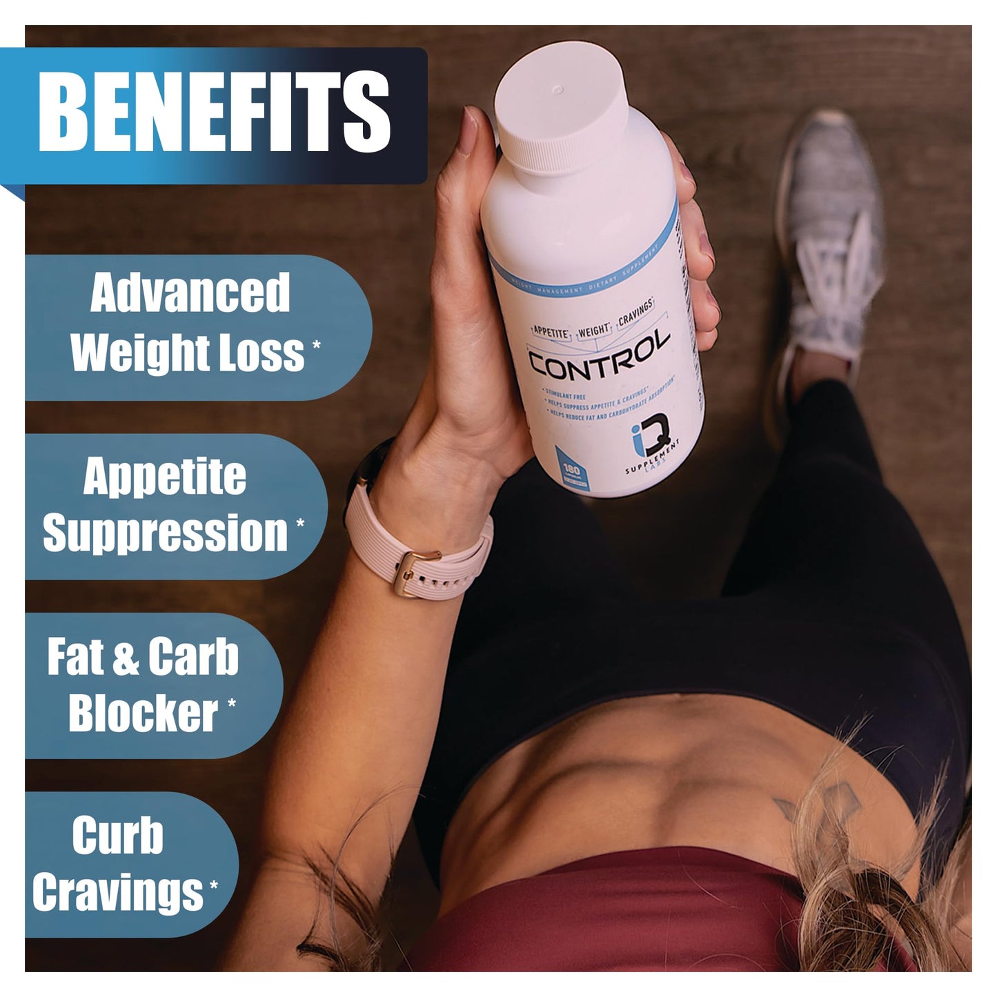 Control-Appetite Suppressant for Weight Loss | Hunger Suppression, Fat & Carb Blocker iQ Supplement LabsUS supplements
