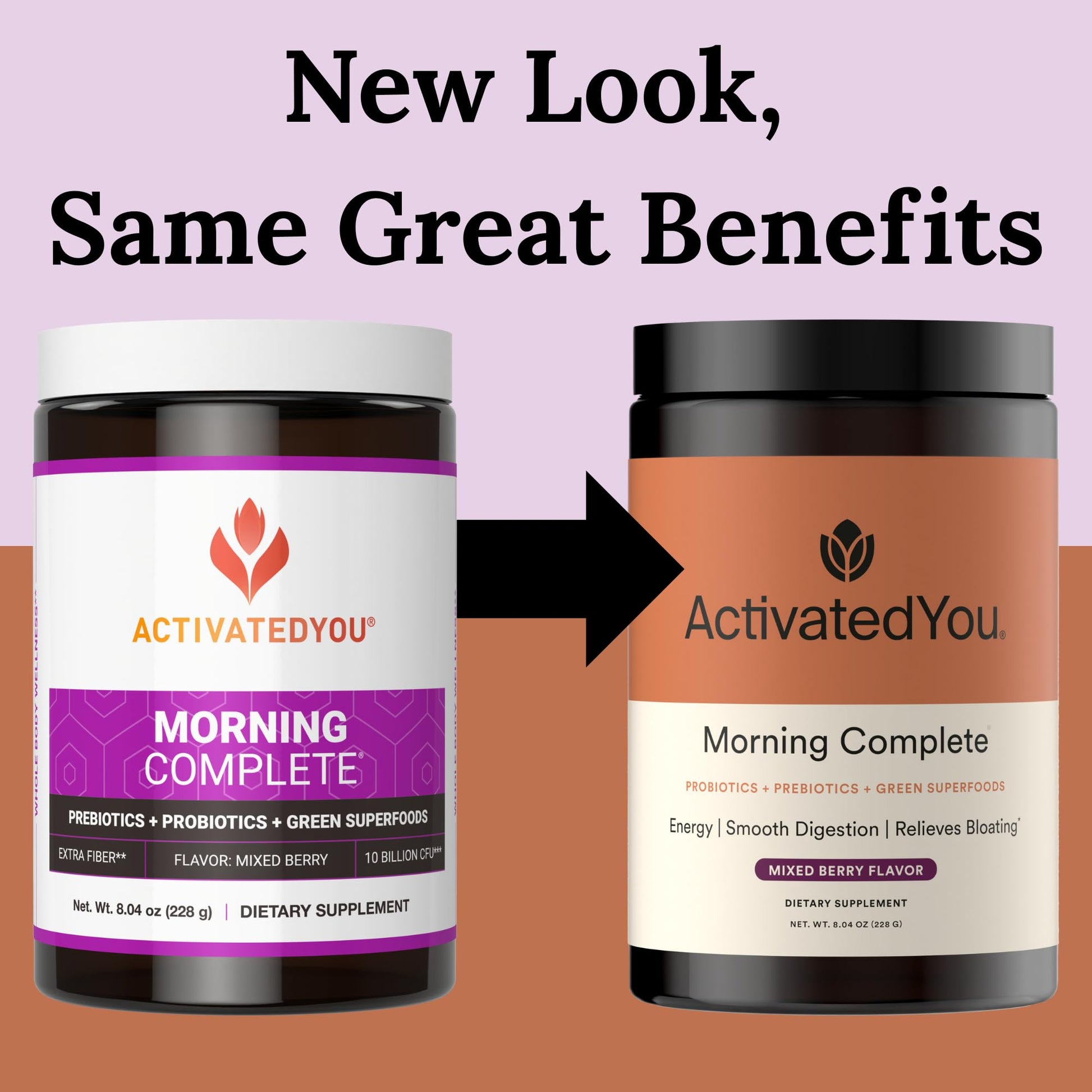 ACTIVATEDYOU Morning Complete Super Greens Powder Drink Mix - Gut Health Boost with Prebiotics, Probiotics, & Antioxidants - 10 Billion CFUs, Mixed Berry Flavor - Greens Superfood Powder - 3 Pack ACTIVATEDYOUAu supplements