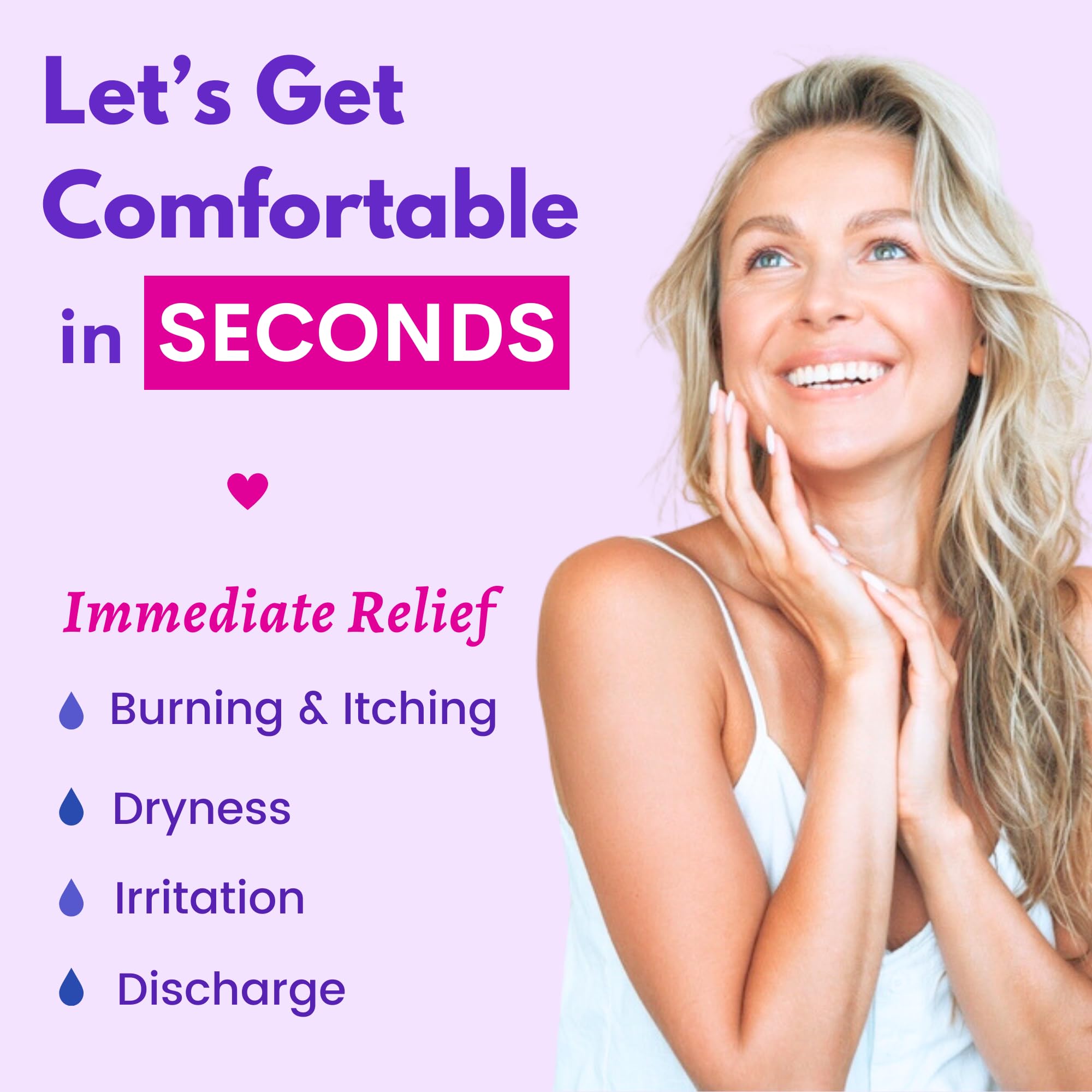 Muun Vaginal Moisturizer - Pack 12 Immediate Intimate Hydration - Dryness Burning Itching MuunAu supplements