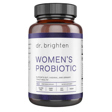 Dr. Brighten Women’s Probiotic - Probiotics, Prebiotics with Antioxidants & Sunfiber for Healthy Hormones, Balanced Female Microbiome, Ovaries and Immune Health - 60 Capsules Dr. BrightenAu supplements