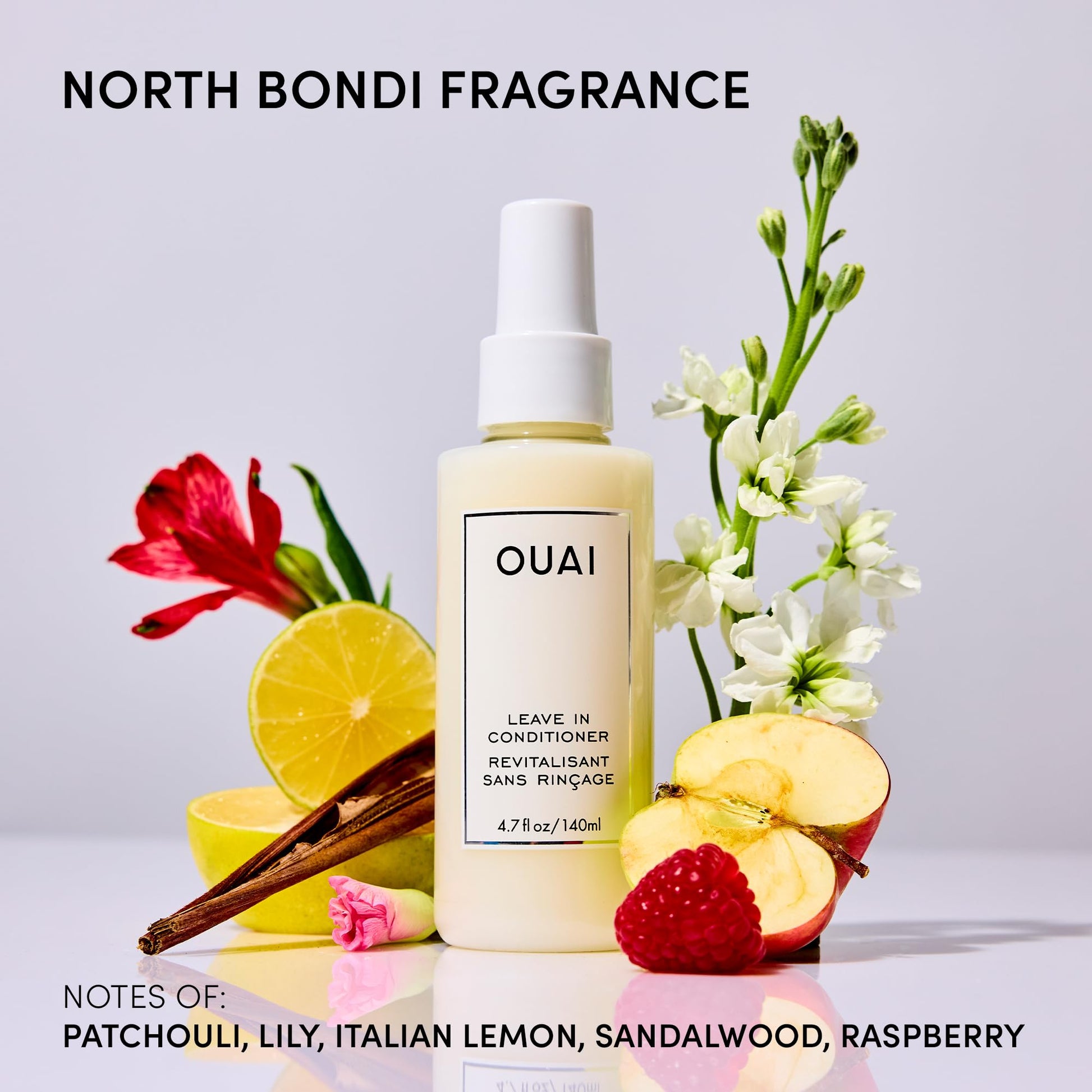 OUAI Leave In Conditioner & Heat Protectant for Hair - Prep Hair for Styling or Use as Detangling Spray to Fight Frizz & Flyaways - No Parabens, Sulfates or Phthalates (4.7 oz) OUAIAu supplements