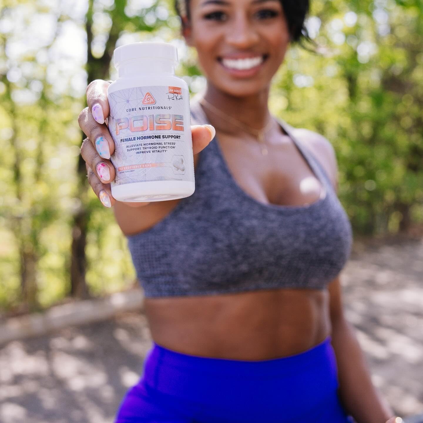Core Nutritionals Poise Female Hormone Support | Thyroid Hormone Balance & Menstrual Support | with Magnesium & Iodine | Antioxidant Rich | 112 Vegetable Capsules Core NutritionalsAu supplements