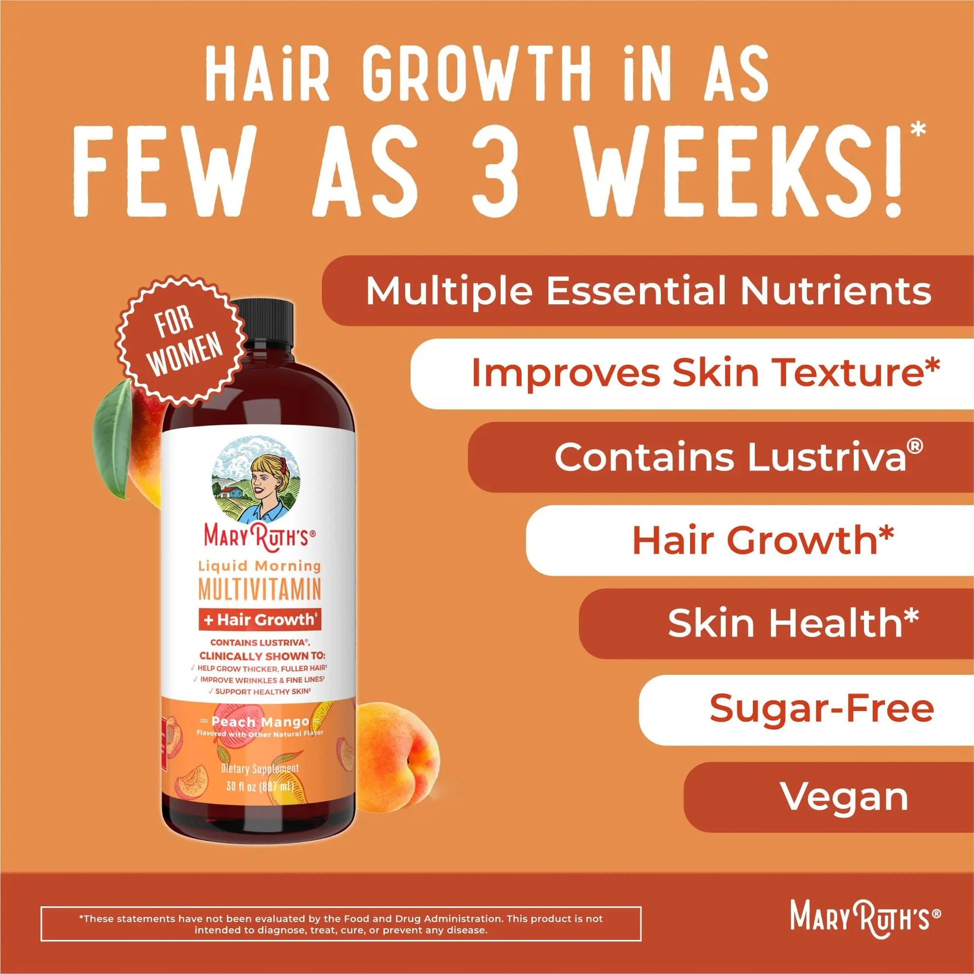 MaryRuth Organics Morning Multivitamin Hair Growth Bundle MARYRUTH'SAu supplements