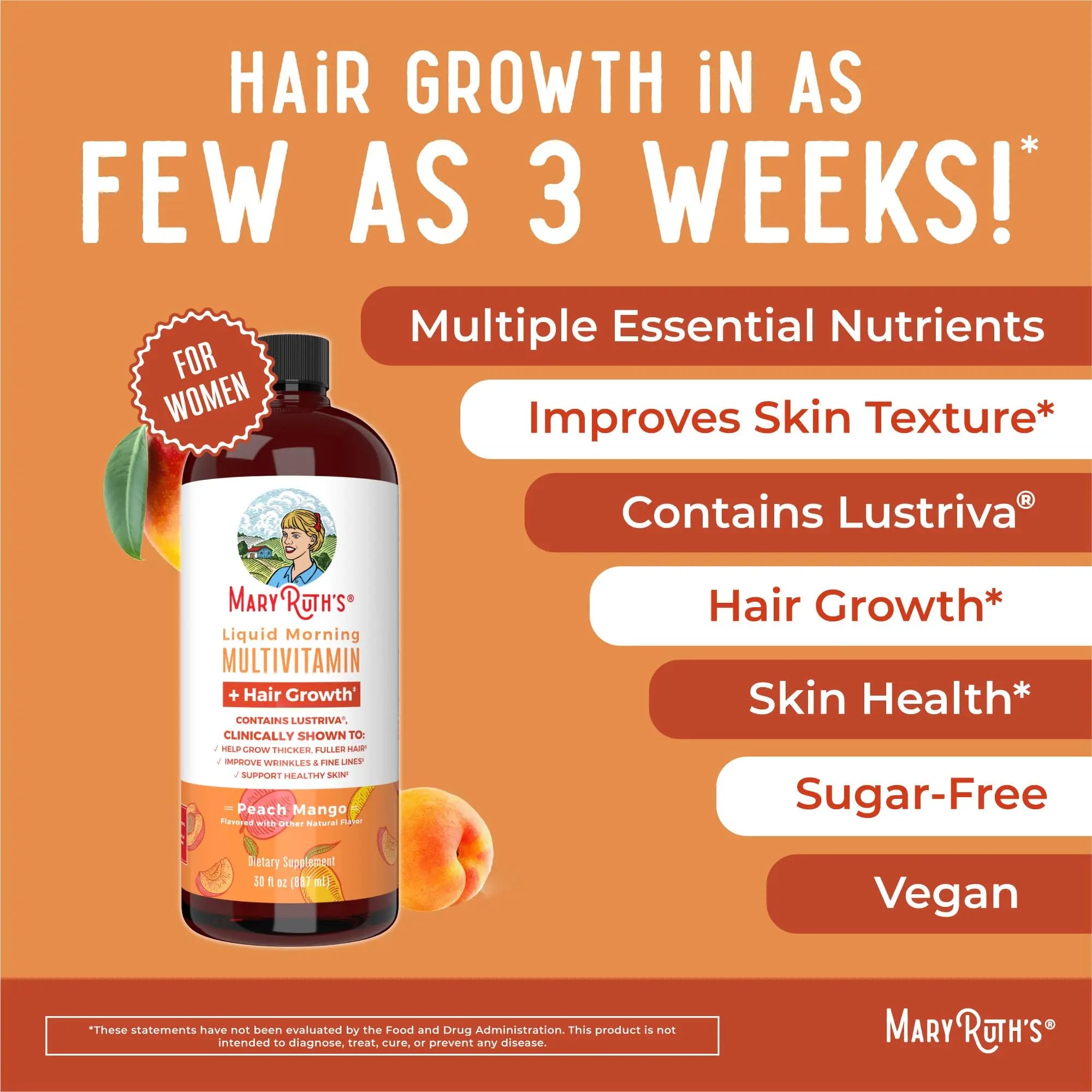 MaryRuth Organics Morning Multivitamin Hair Growth Bundle MARYRUTH'SAu supplements