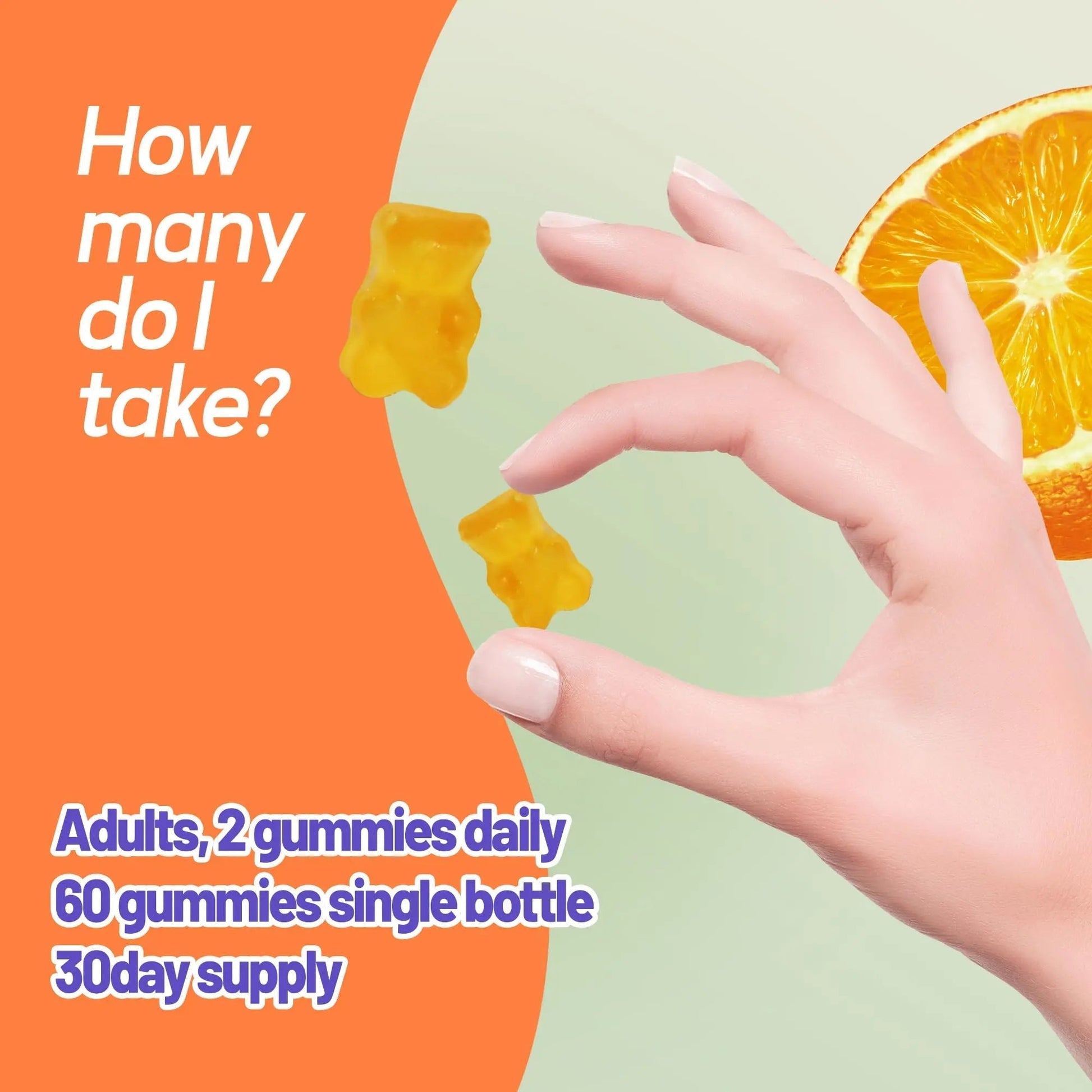 Faroromy Multivitamin Gummies for Adult 5200mcg Biotin, Citrus Flavored Daily Multivitamins with Vitamins A, C, D3, E, B6 and B12 FaroromyAu supplements