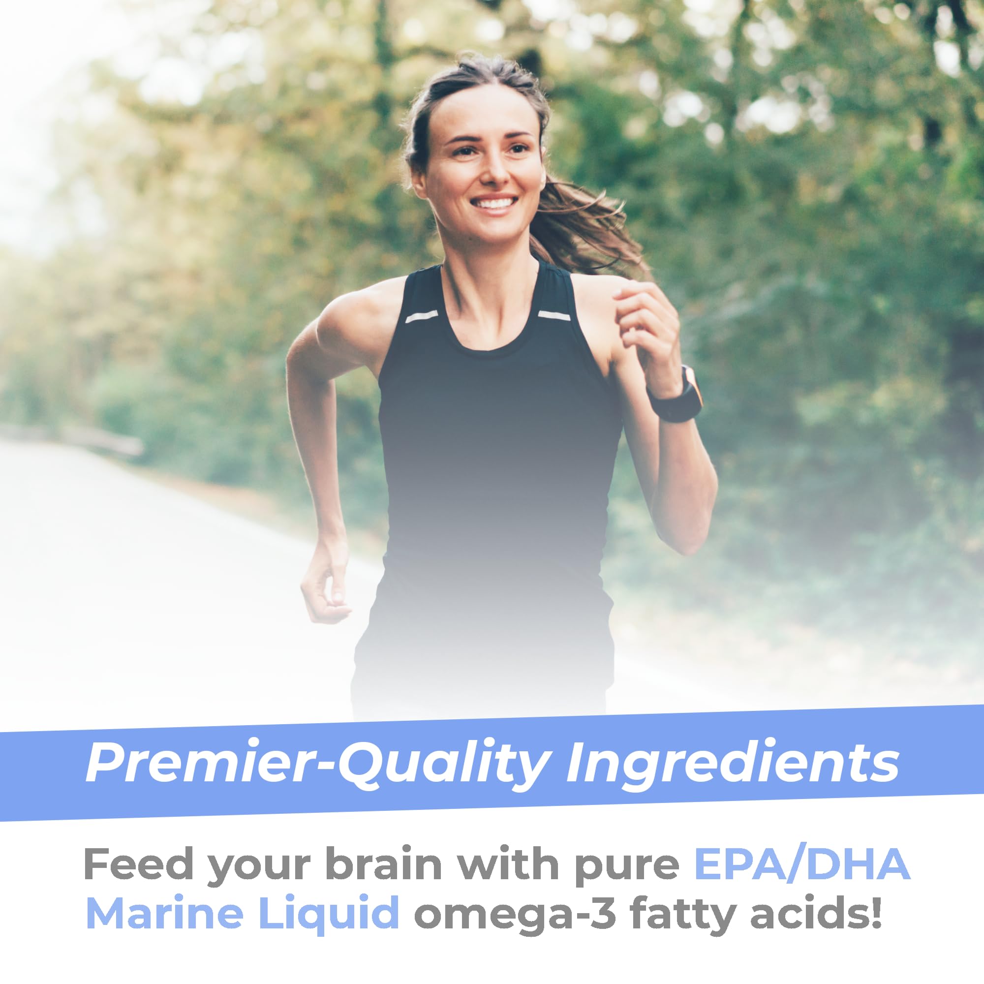 Premier Research Labs EPA/DHA Marine Liquid - Omega 3 Fish Oil Liquid, Omega 3 Liquid Fish Oil Supplement for Adults, Joint, Heart, & Brain Health Support - 8 Fl Oz Bottle Premier Research LabsAu supplements