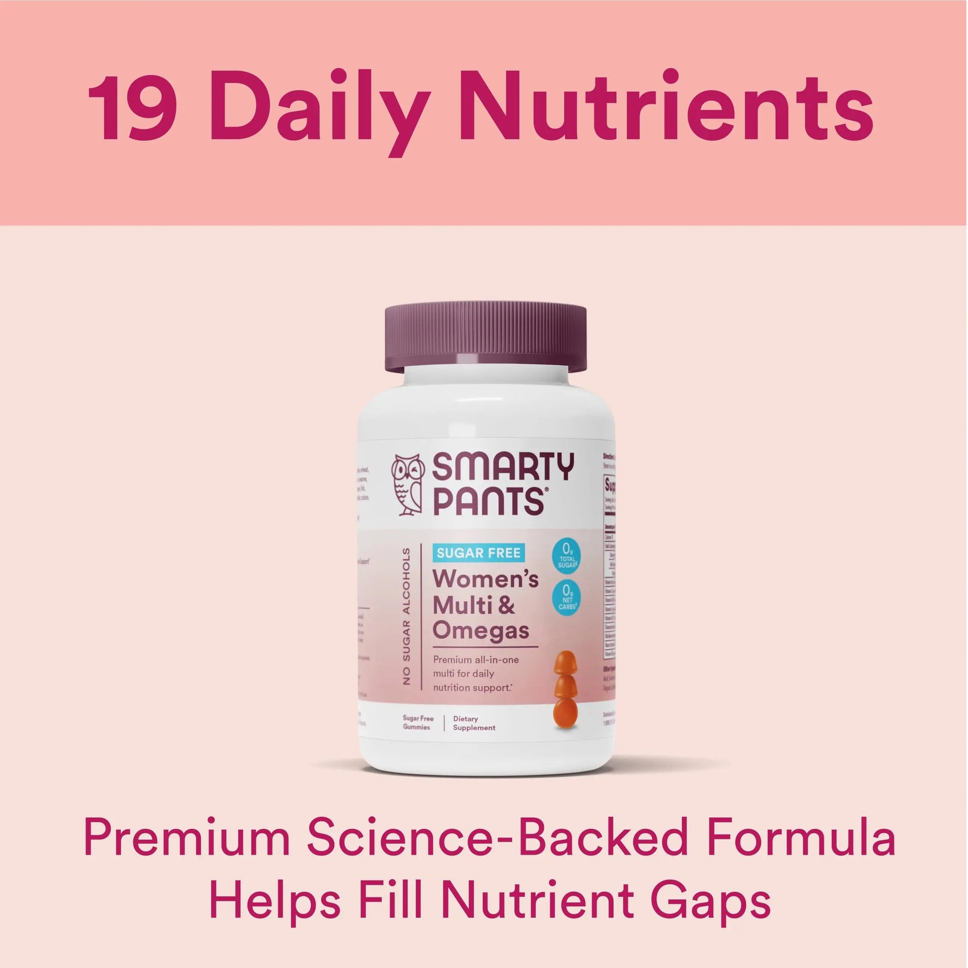 SmartyPants Kids Multivitamin Gummies 120 Count and Women's Multivitamin Gummies 60 Count Bundle SmartyPantsAu supplements