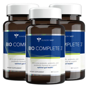 Gundry MD® Bio Complete 3 - Prebiotic, Probiotic, Postbiotic to Support Optimal Gut Health, 30 Day Supply (90 Day Supply) Gundry MDAu supplements