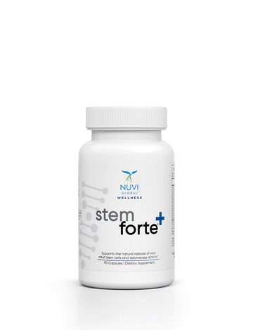 NuVi Global Stemforte Plus Stem Cell and Telomere Supplements – Cell Regeneration, Cell Growth & Telomere Support for Healthy Aging & Cellular Health – 90 Capsules for Men & Women NuVi GlobalAu supplements