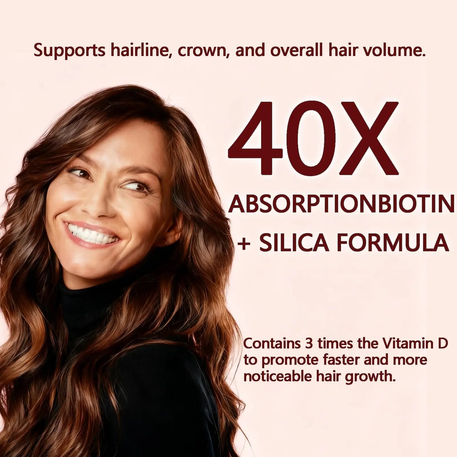 Giamau Lumin Hair Growth Gummies, 60 Vegan Gummies |Supports Healthy Hair Growth & Strength, Skin & Nail Care, | GiamauAu supplements