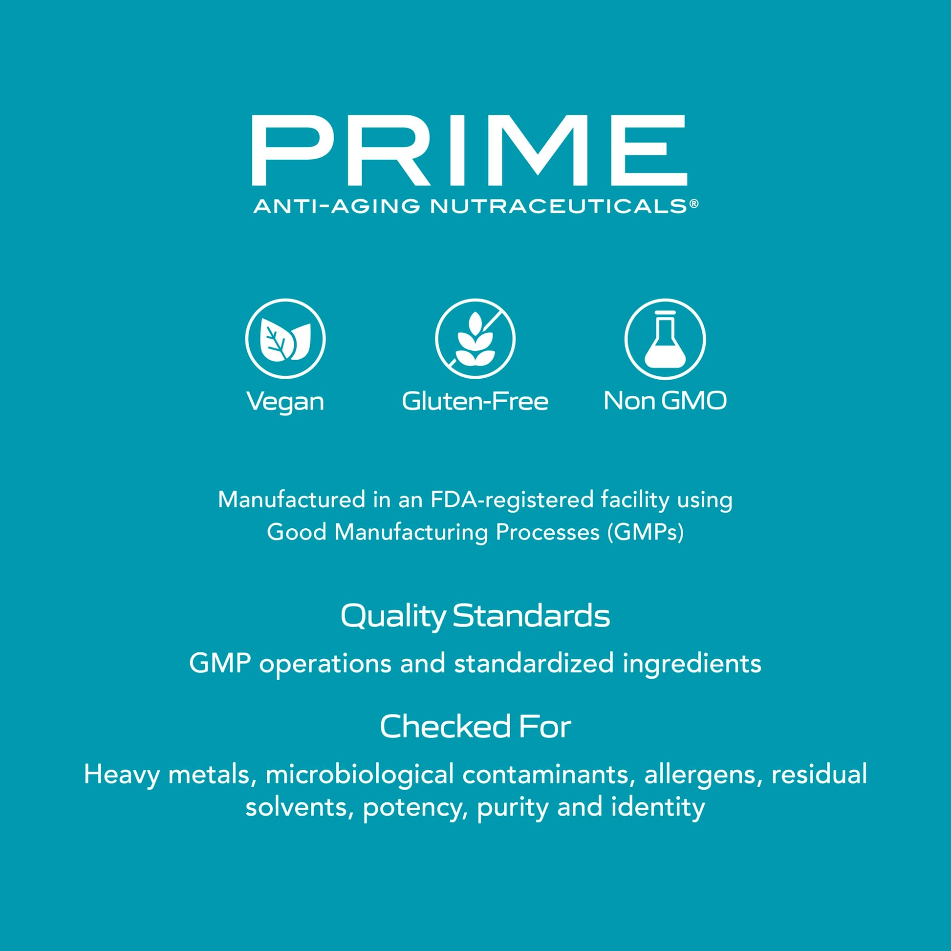 PRIME Anti-Aging Nutraceuticals NAD+ – Nicotinamide Riboside & Pterostilbene Supplement for Cellular Energy, Healthy Aging & Vitality, Vegan, Gluten-Free, 30 Servings PRIMEAu supplements