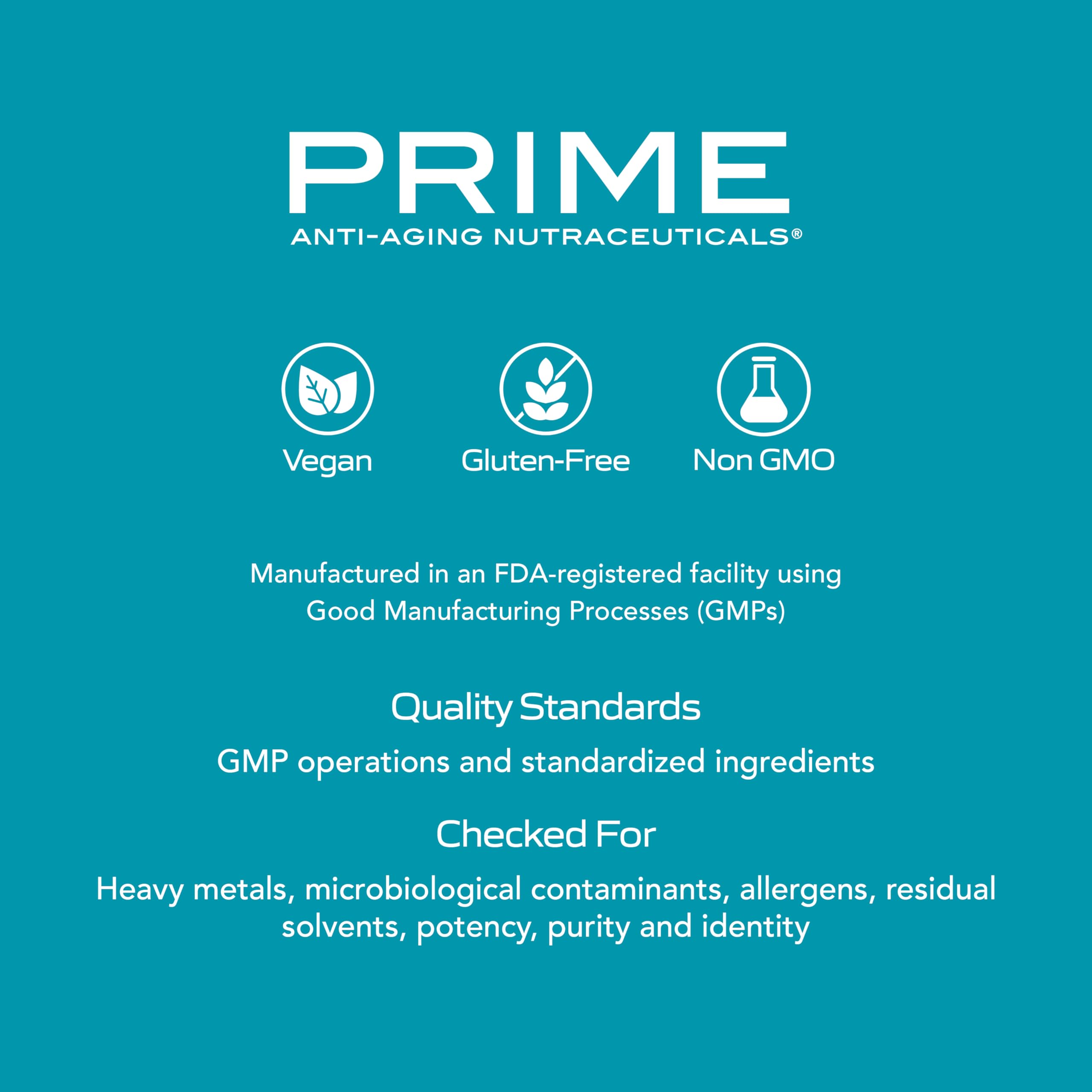 PRIME Anti-Aging Nutraceuticals NAD+ – Nicotinamide Riboside & Pterostilbene Supplement for Cellular Energy, Healthy Aging & Vitality, Vegan, Gluten-Free, 30 Servings PRIMEAu supplements