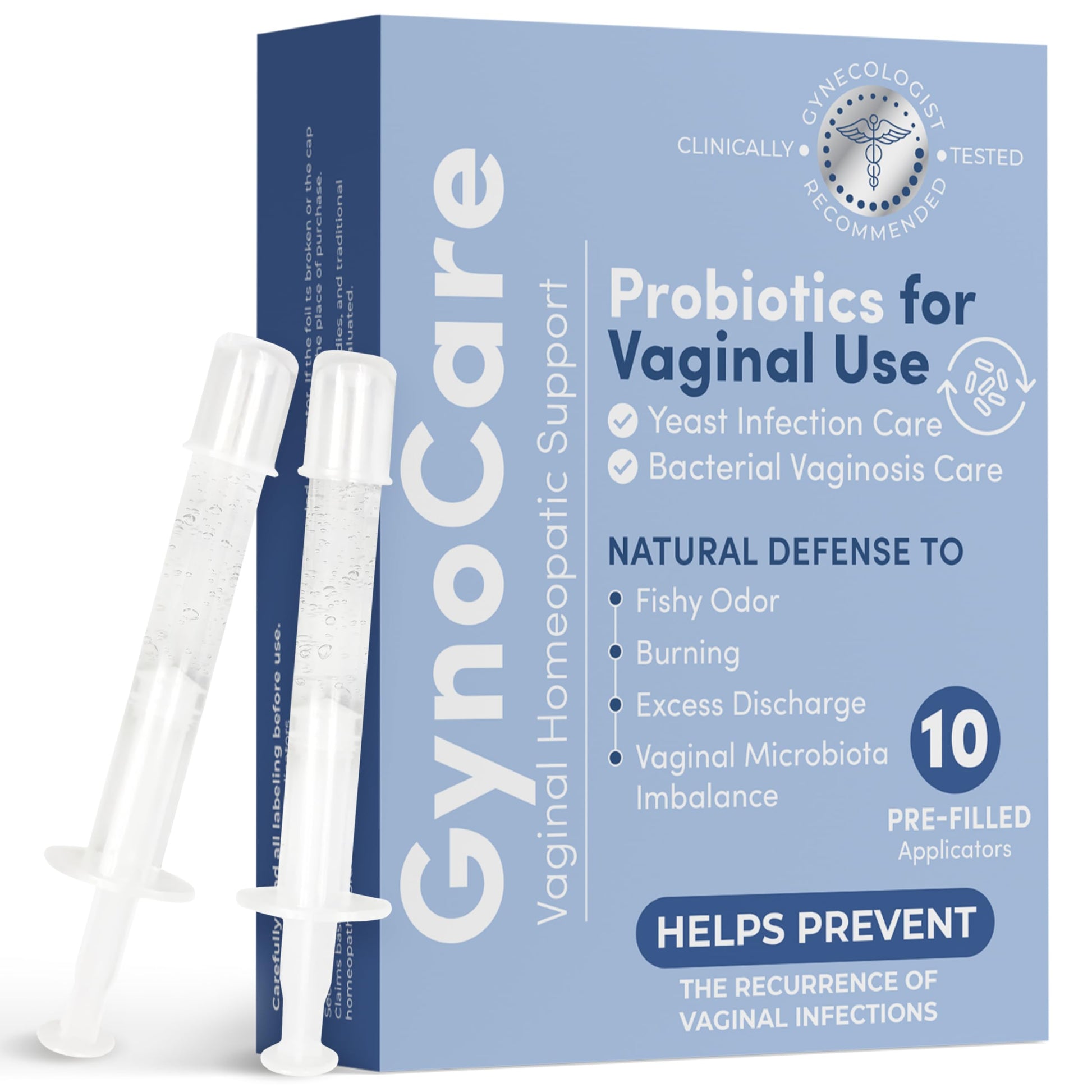 Vaginal Probiotic Gel | Yeast Infection & BV Treatment for Women | for Vaginal Odor Elimination Terramed Just Think ComfortAu supplements