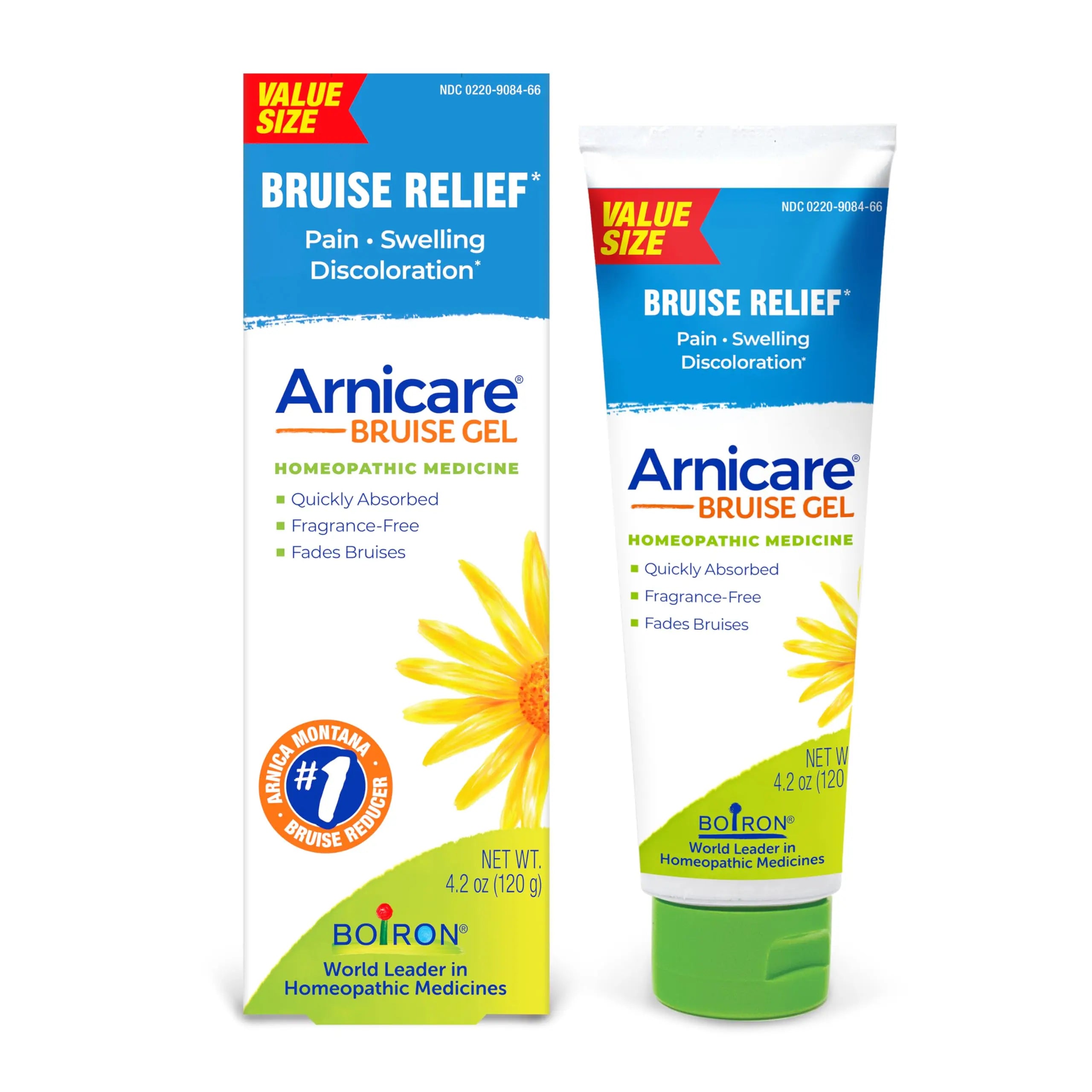 Boiron Arnicare Bruise Gel for Pain, Inflammation or Swelling, Soreness, and Discoloration - Non-greasy and Fragrance-Free - 4.2 oz BoironAu supplements