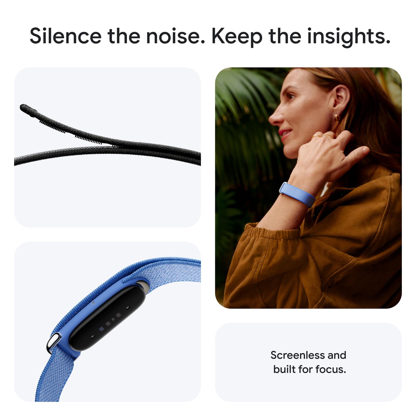 Google Fitbit Air - Screenless Activity Tracker with Fitness, Heart Rate, and Sleep Tracking - Personalized AI-Powered Coaching - Up to 7 Days’ Battery Life - Works with iOS and Android - Berry FitbitUS supplements
