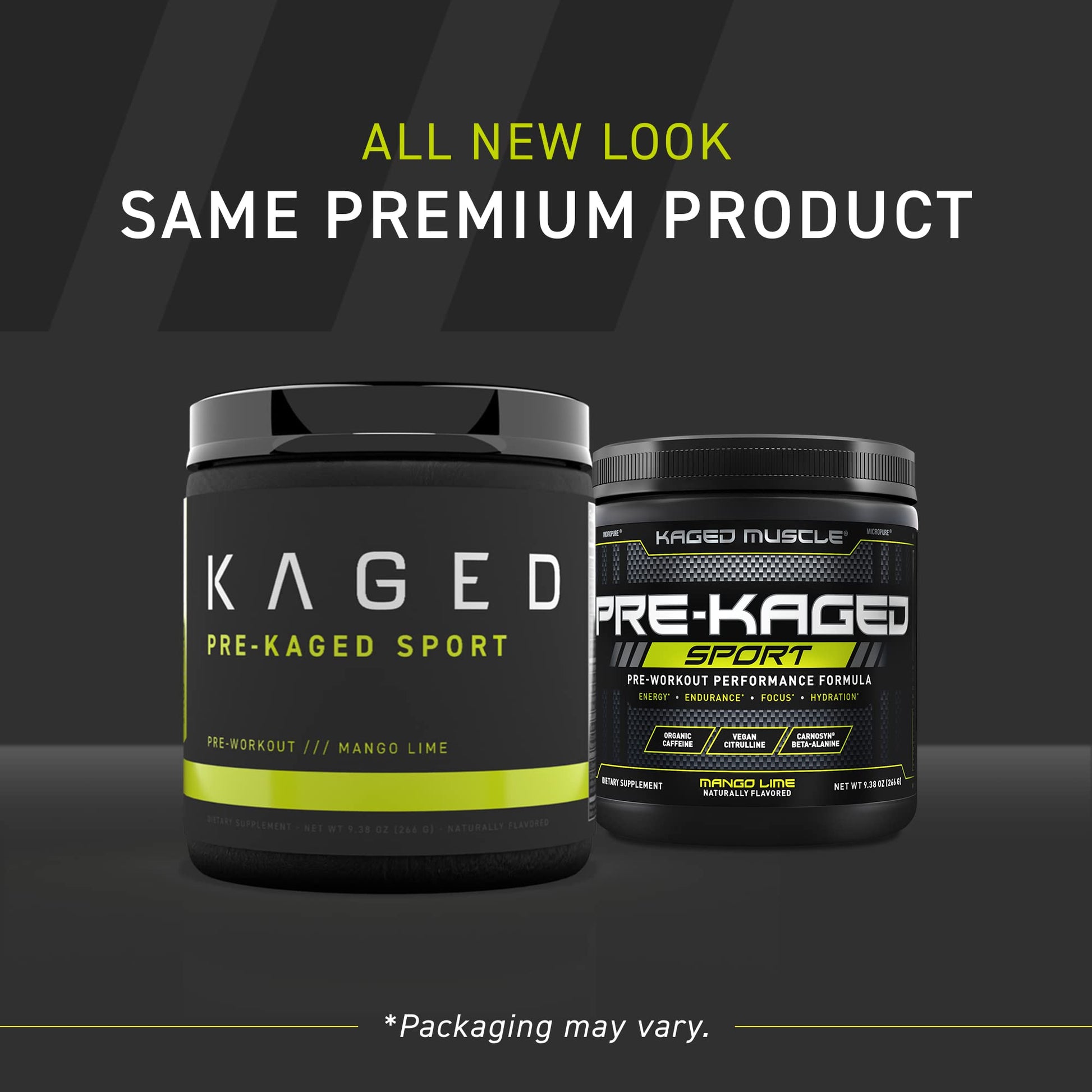 Kaged Athletic Sport Pre Workout Powder | Mango Lime | Energy Supplement for Endurance KagedAu supplements