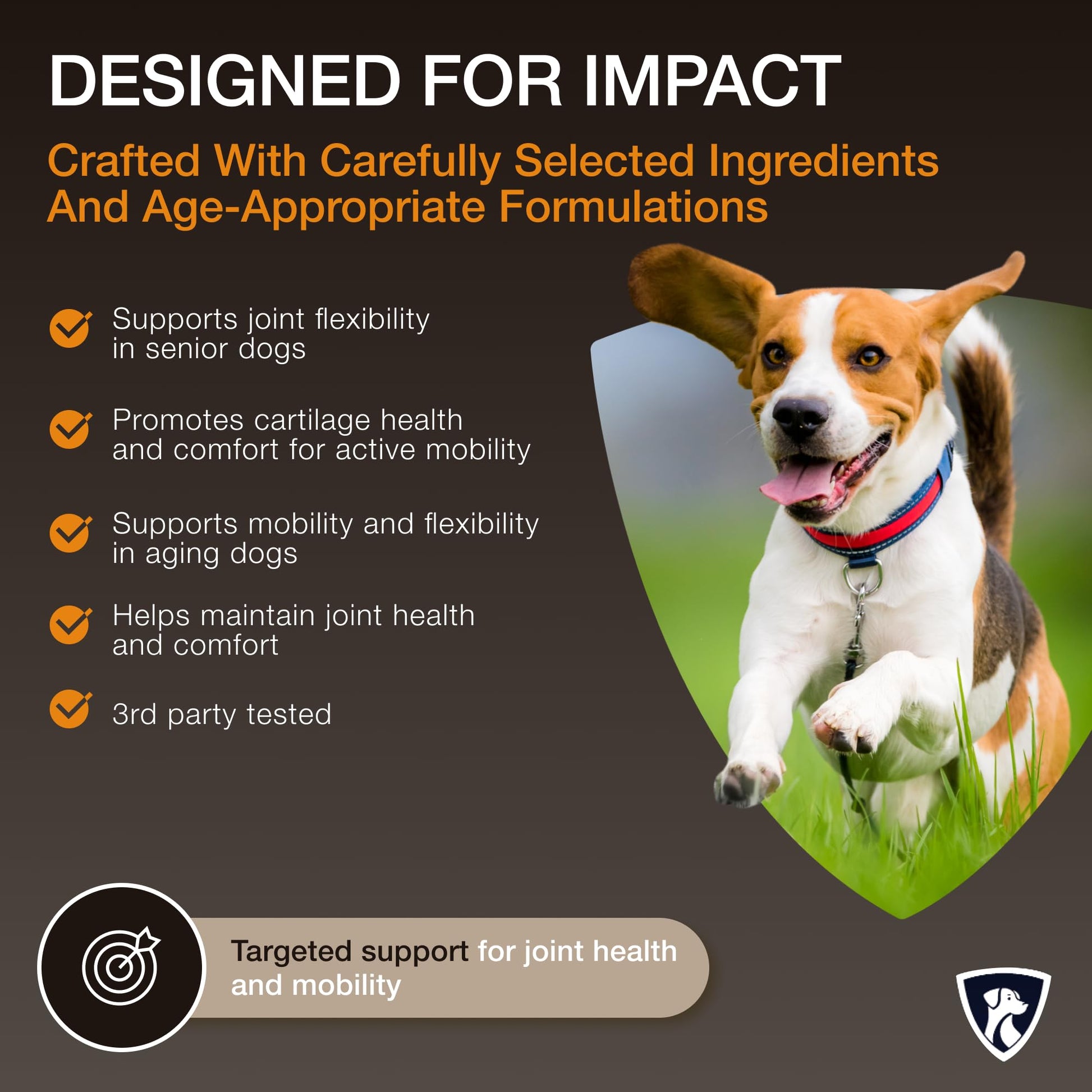 NutraRegen Select Senior Dog Joint Supplement 45 Scoops | Natural Glucosamine Chondroitin for Dogs with Collagen | Hip and Joint Powder | 7.7 Oz NutraRegenAu supplements