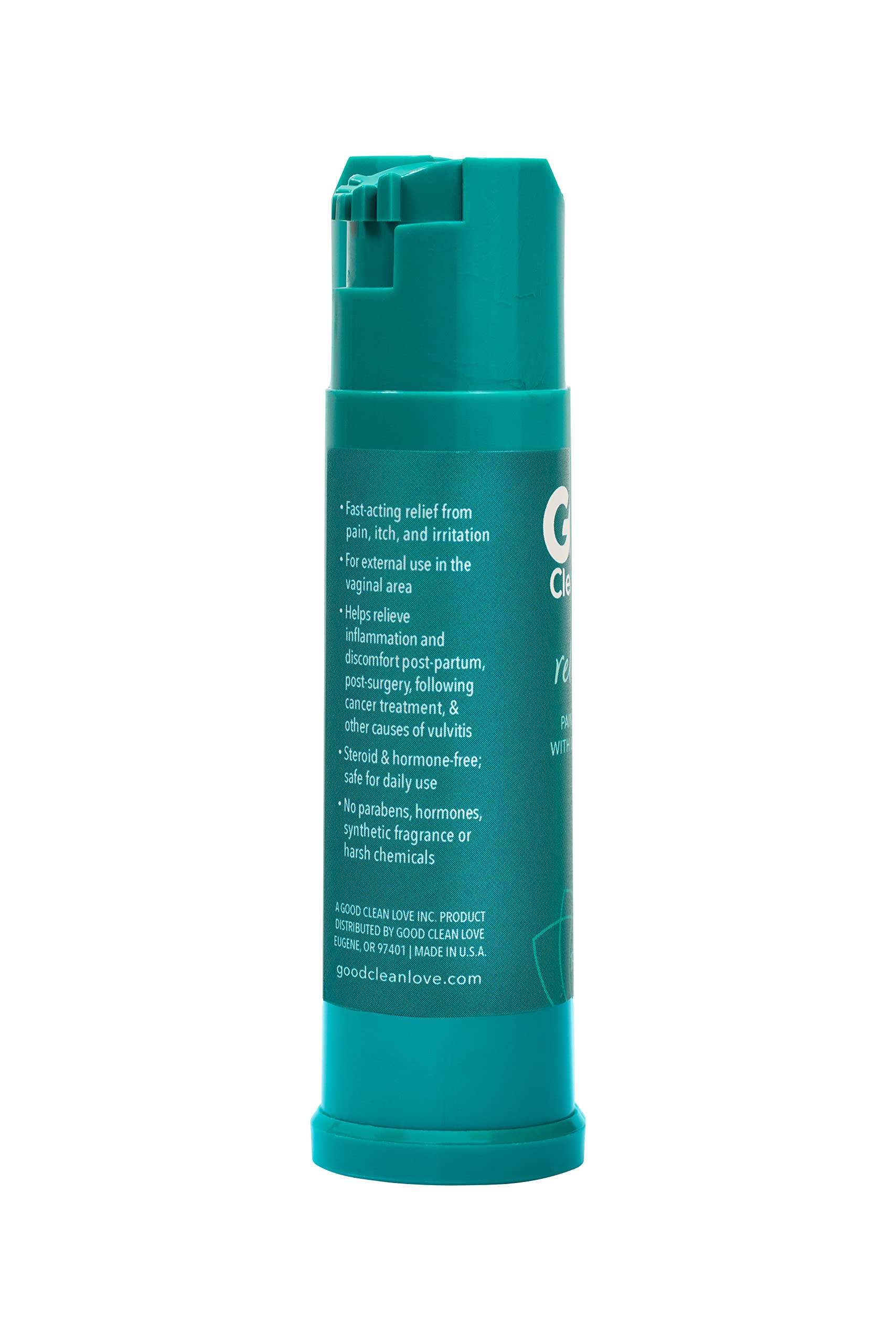 Good Clean Love Relief Gel Pain & Itch with Lidocaine 4%, Fast-Acting Relief from Pain, Itch, and Irritation Good Clean LoveAu supplements