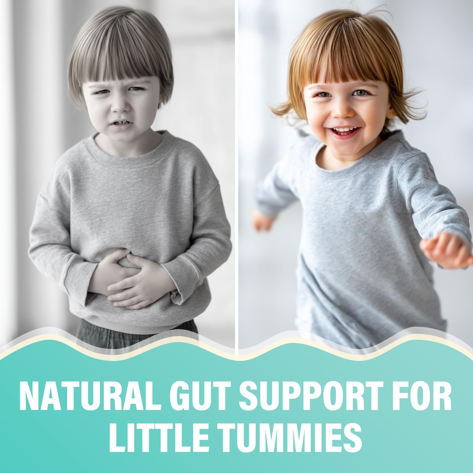Kids Herbal Gut Cleanse Drops, Parasite Cleanse for Humans Liquid with Wormwood, Black Walnut & Probiotics, Supports Digestive & Overall Gut Health for Children (2 oz) HerbXAu supplements